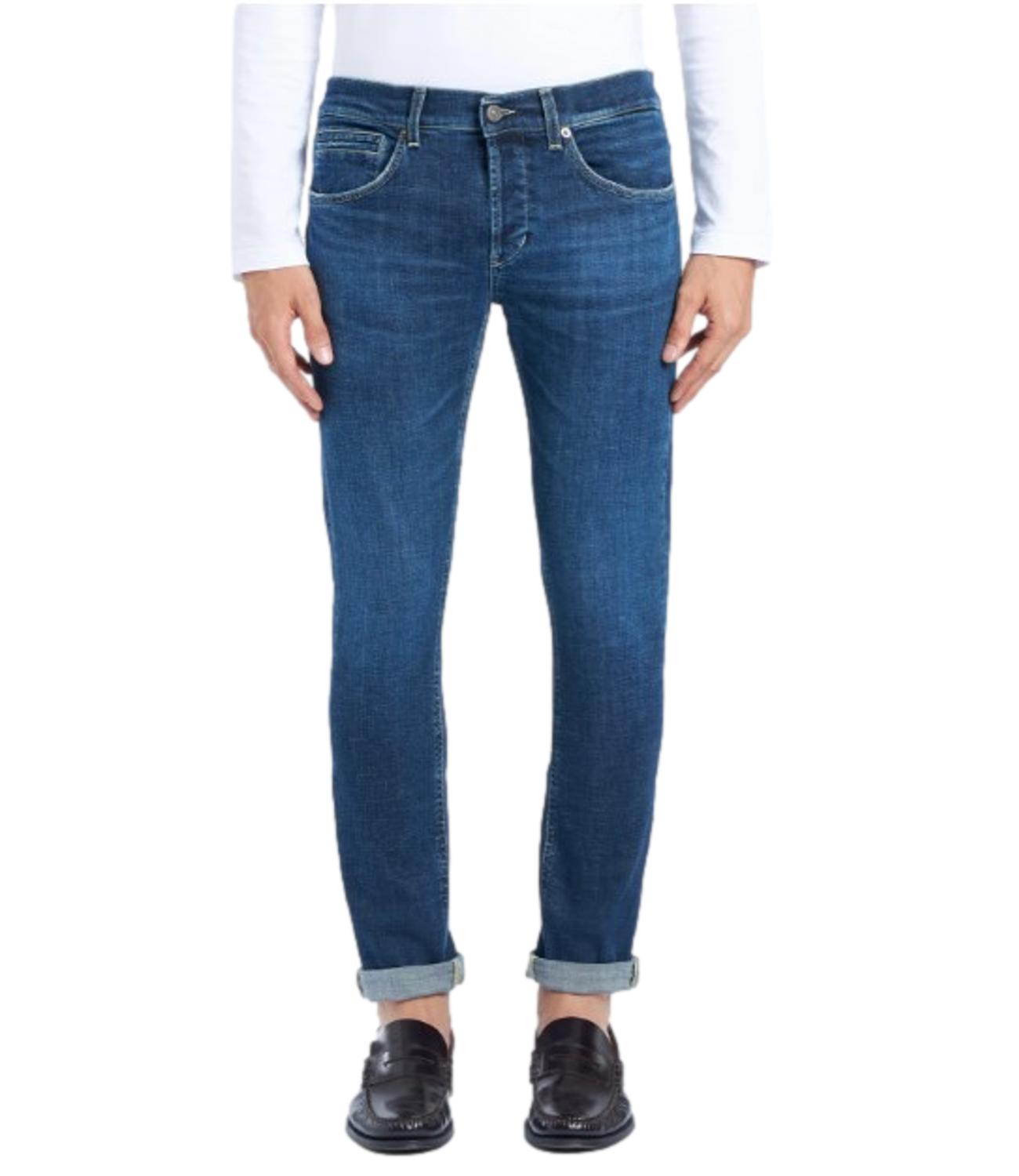 Dondup Jeans George skinny blu uomo