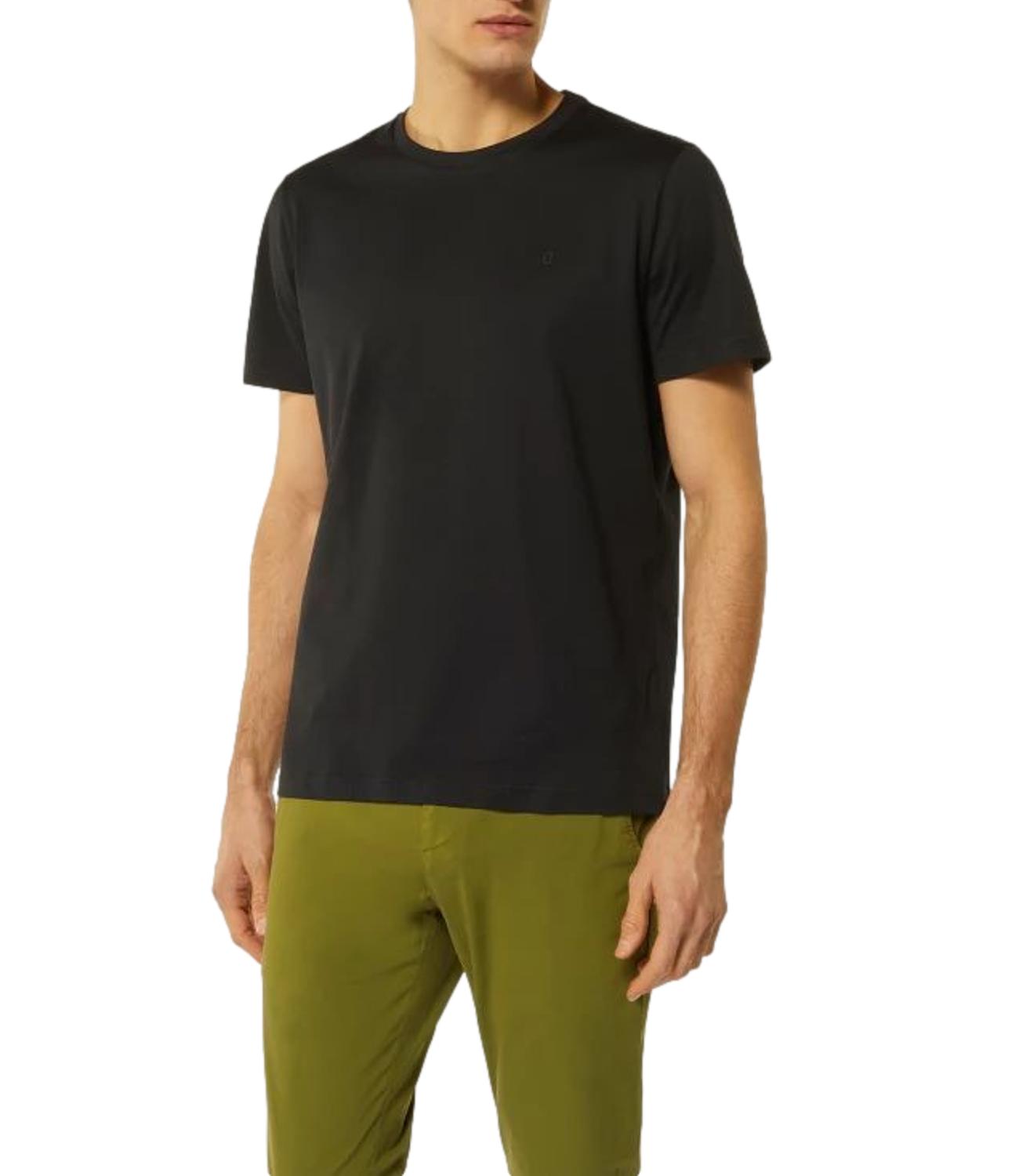 Dondup T-Shirt da Uomo - Nero - Us198jf0271uzl4du