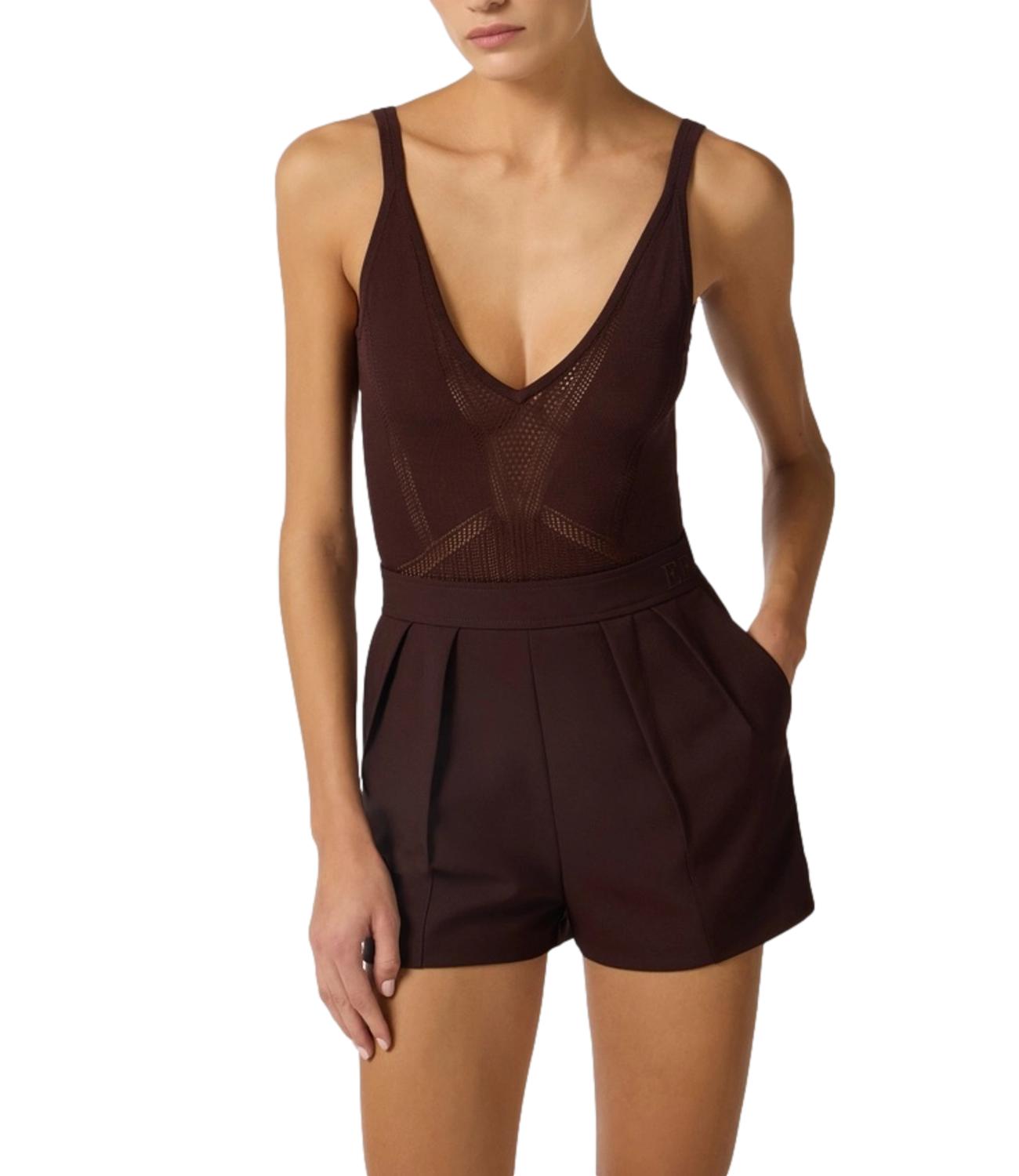 EF Body in maglia cacao donna