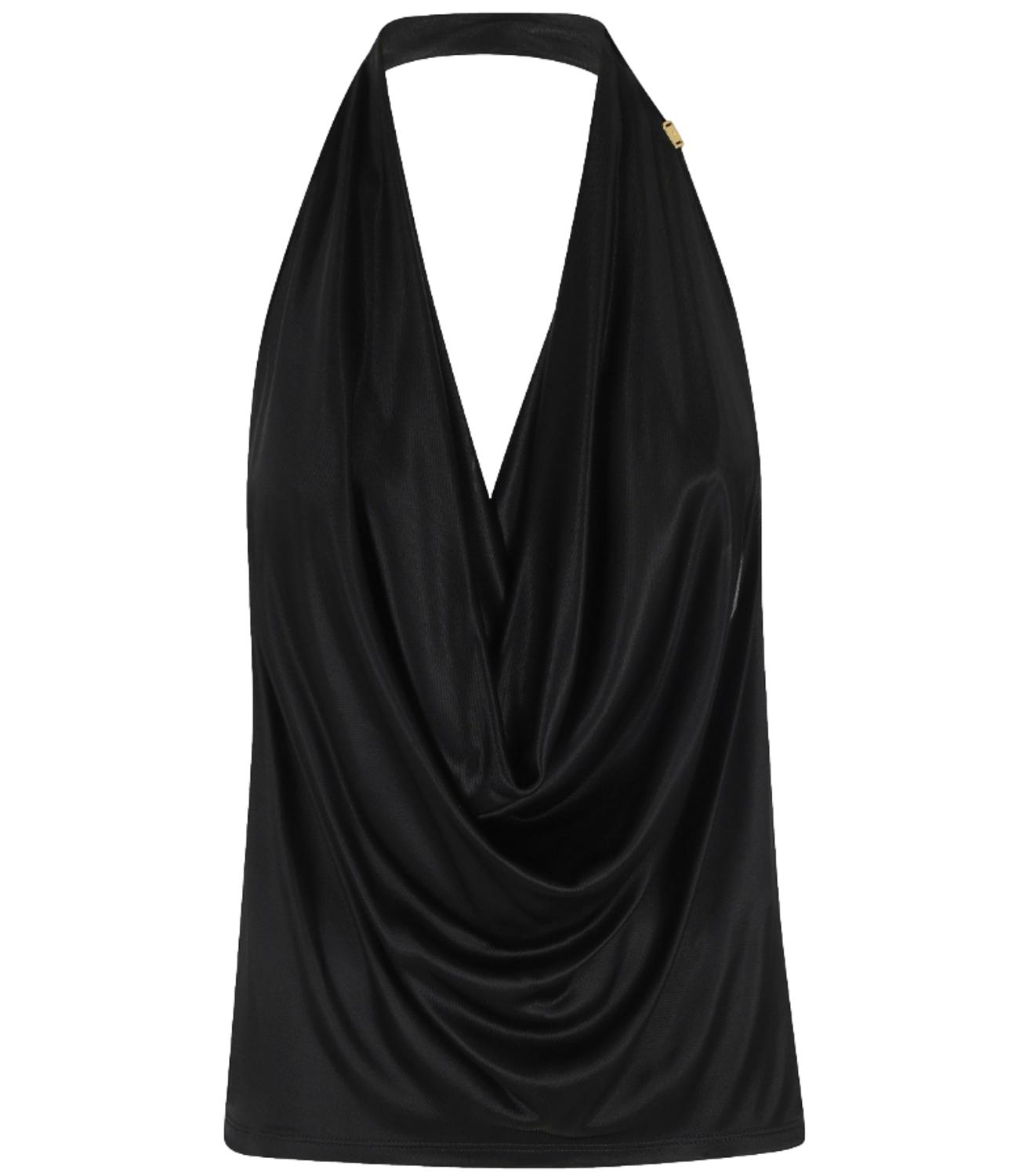 Elisabetta Franchi Canotta Nero Donna