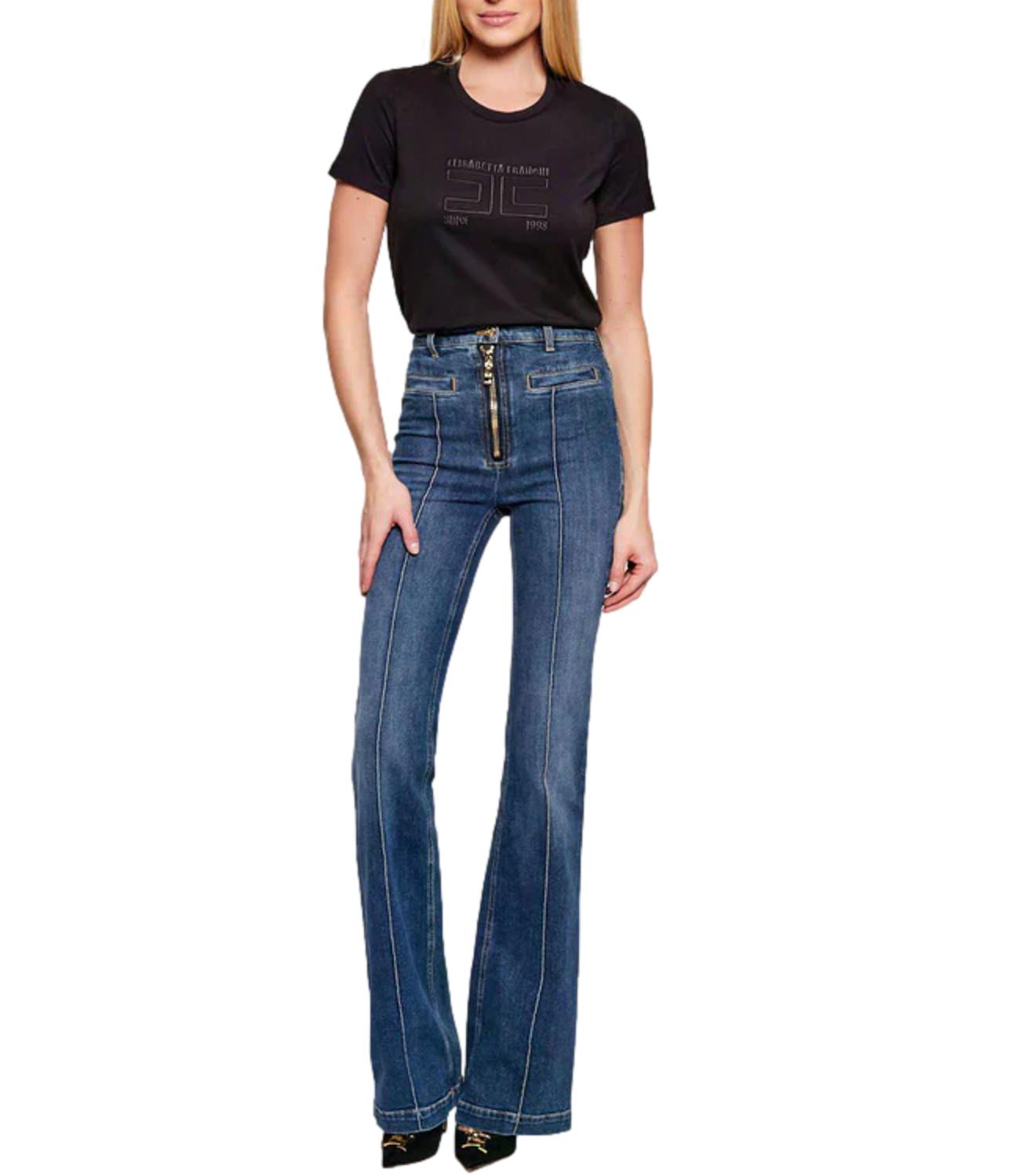 Ef t-shirt nera donna