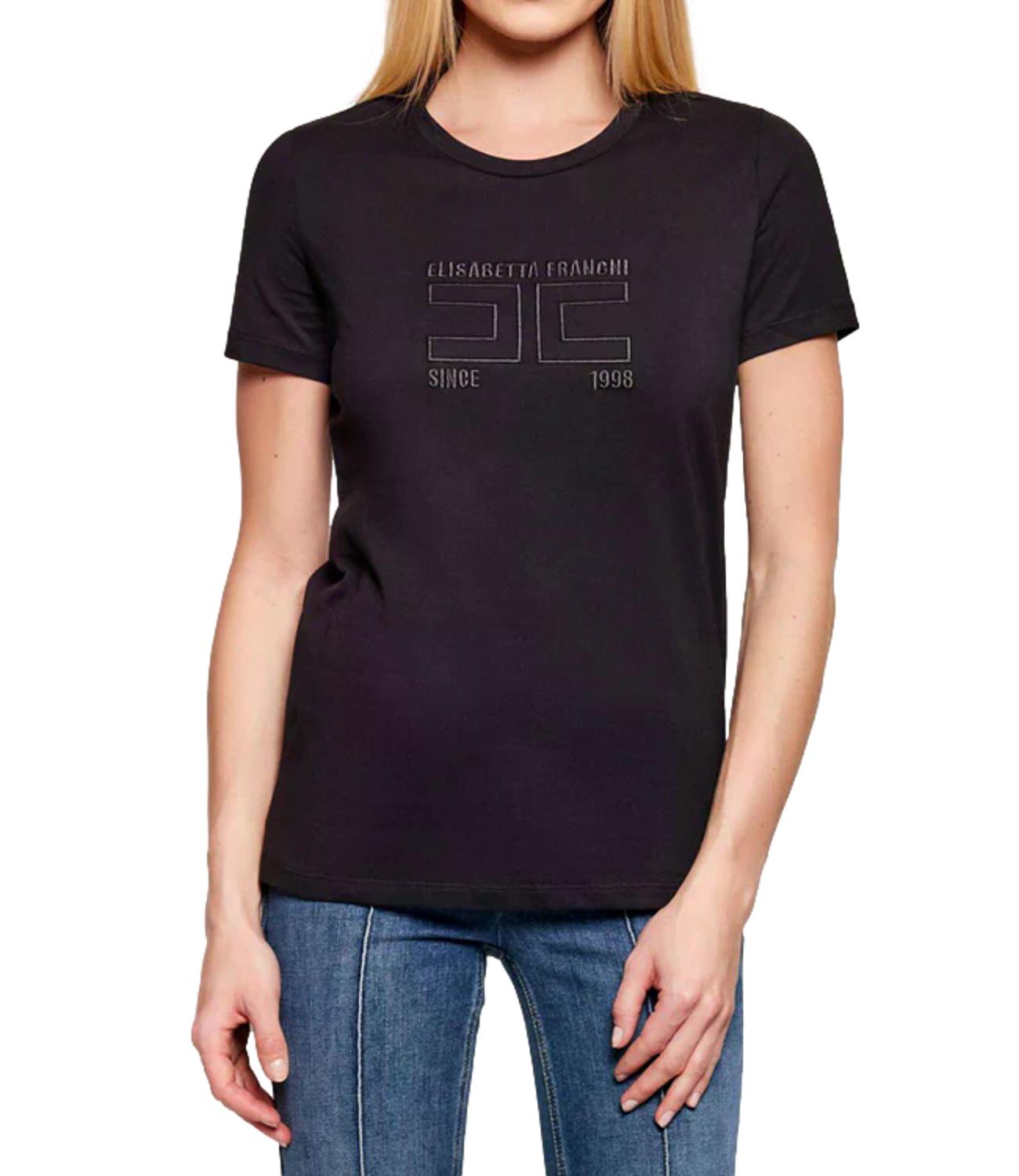 Ef t-shirt nera donna