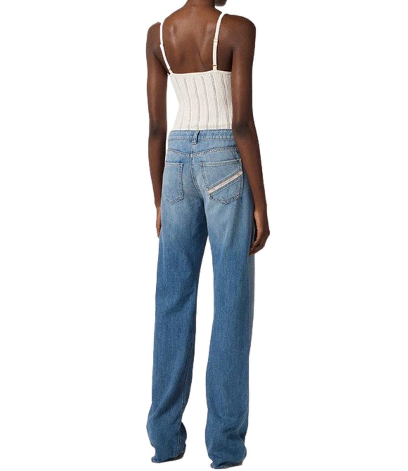 Elisabetta Franchi Jeans Light Blue Donna