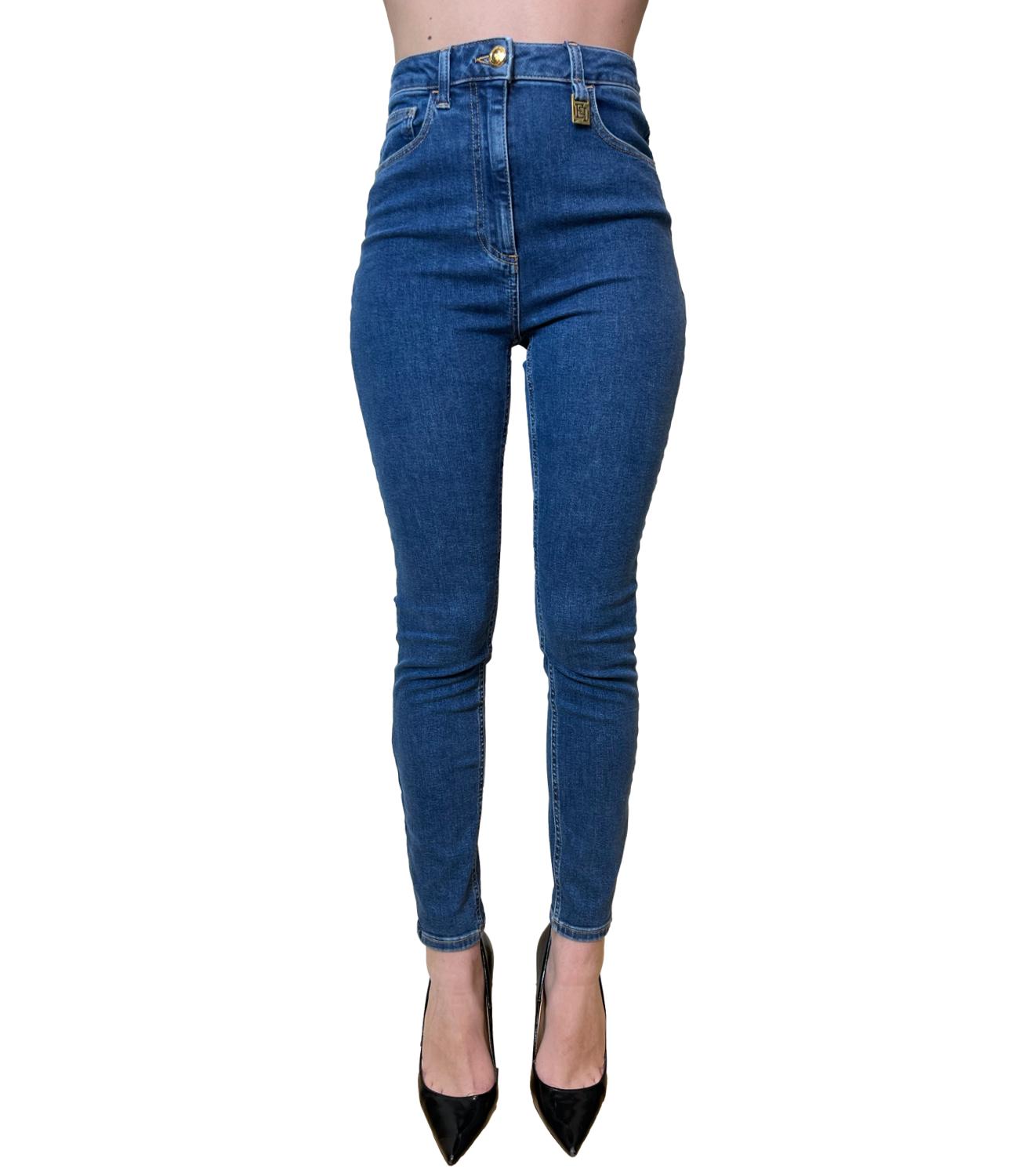 EF jeans denim skinny blu donna
