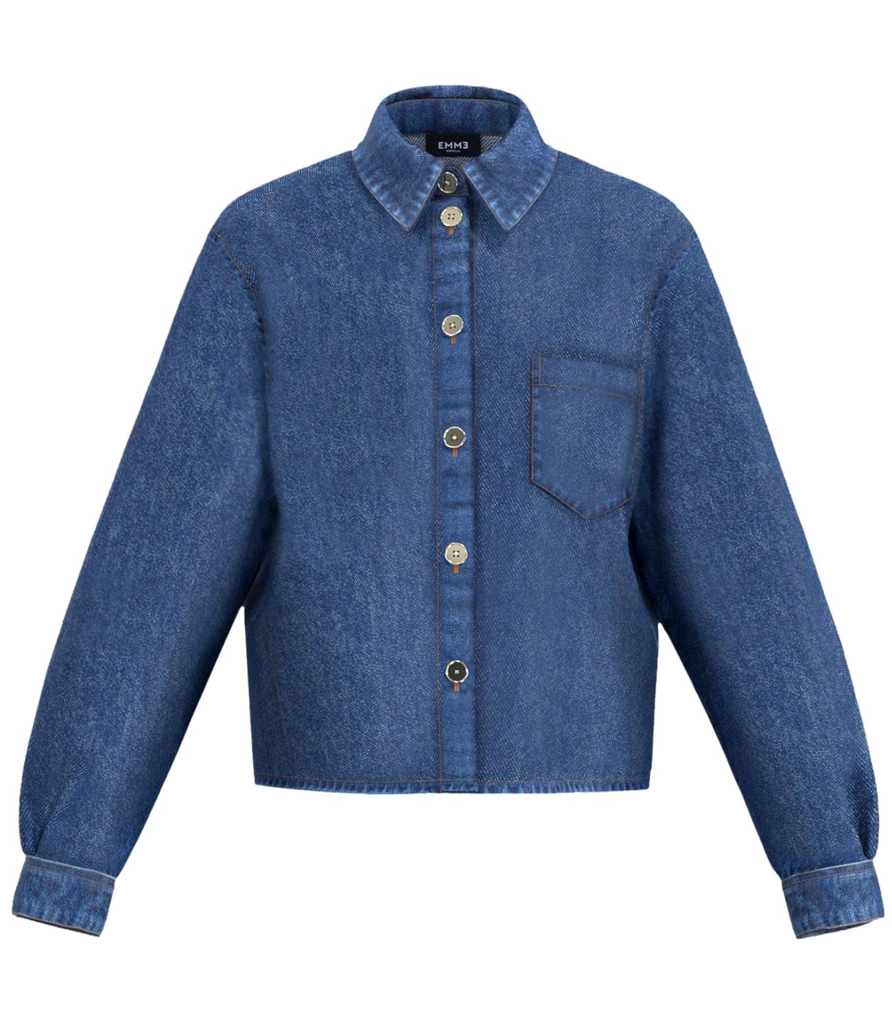 Emme Marella Camicia BEA Blu Denim Donna
