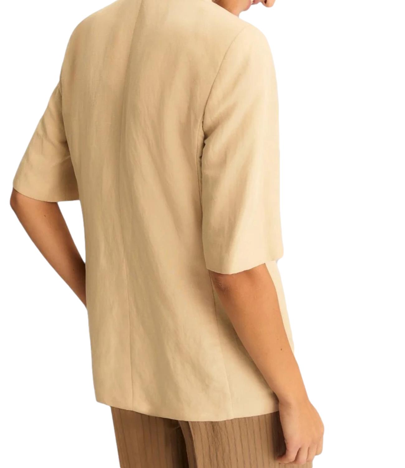 Emme Marella Giacca Emmcorone Beige Donna