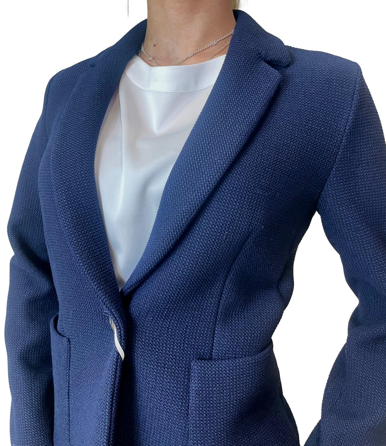 Emme Marella Giacca Emmgennaio Blu Donna