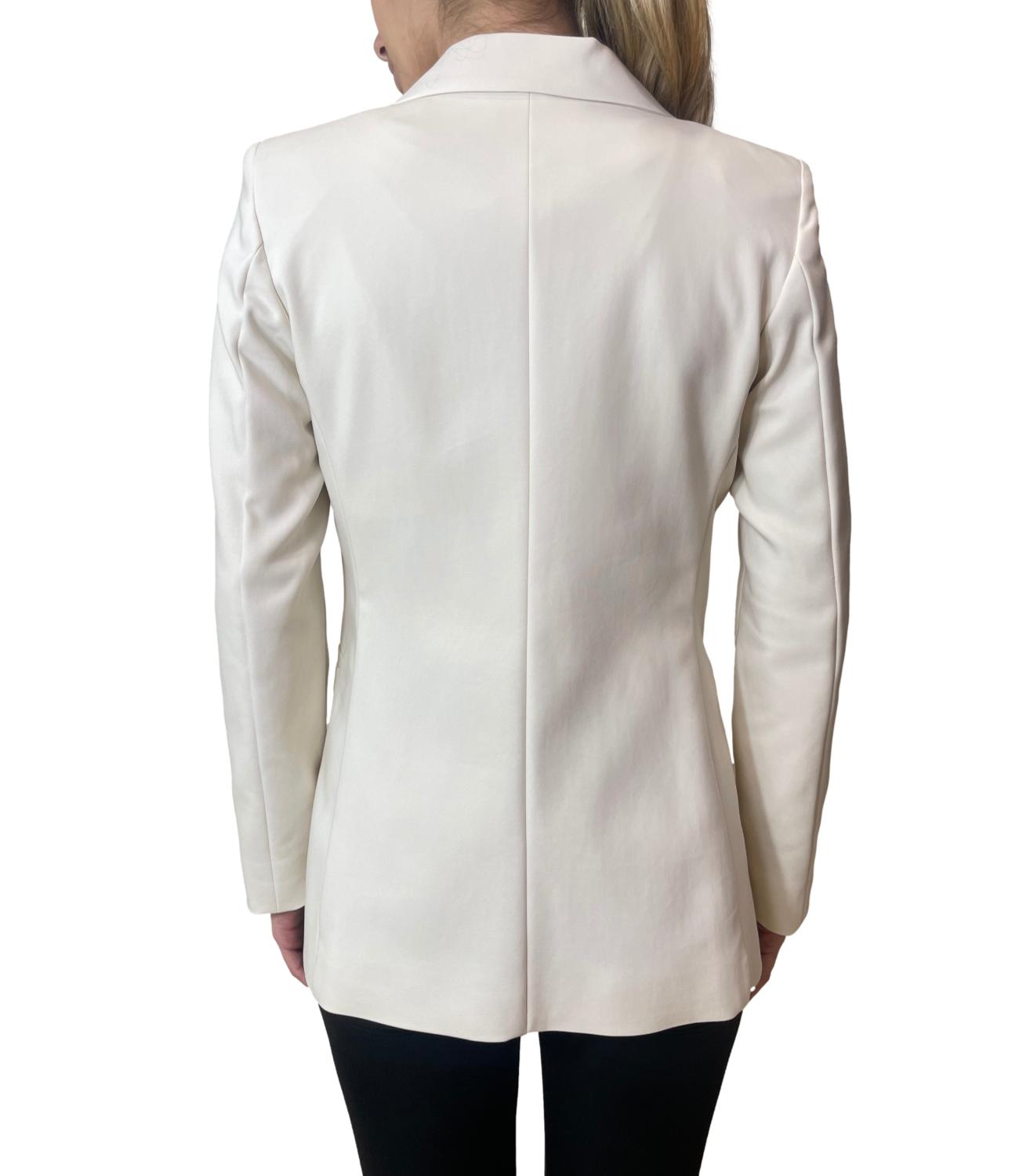 Emme Marella Giacca Emmrum1 Bianco Lana Donna