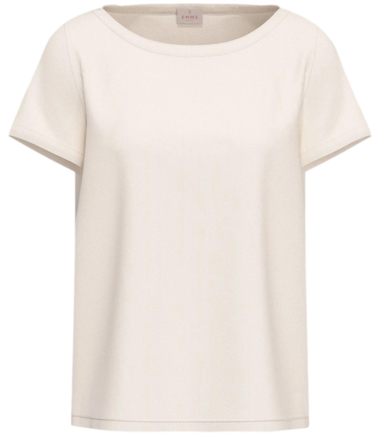 Emme Marella Blusa Emmcartone Bianco Lana Donna