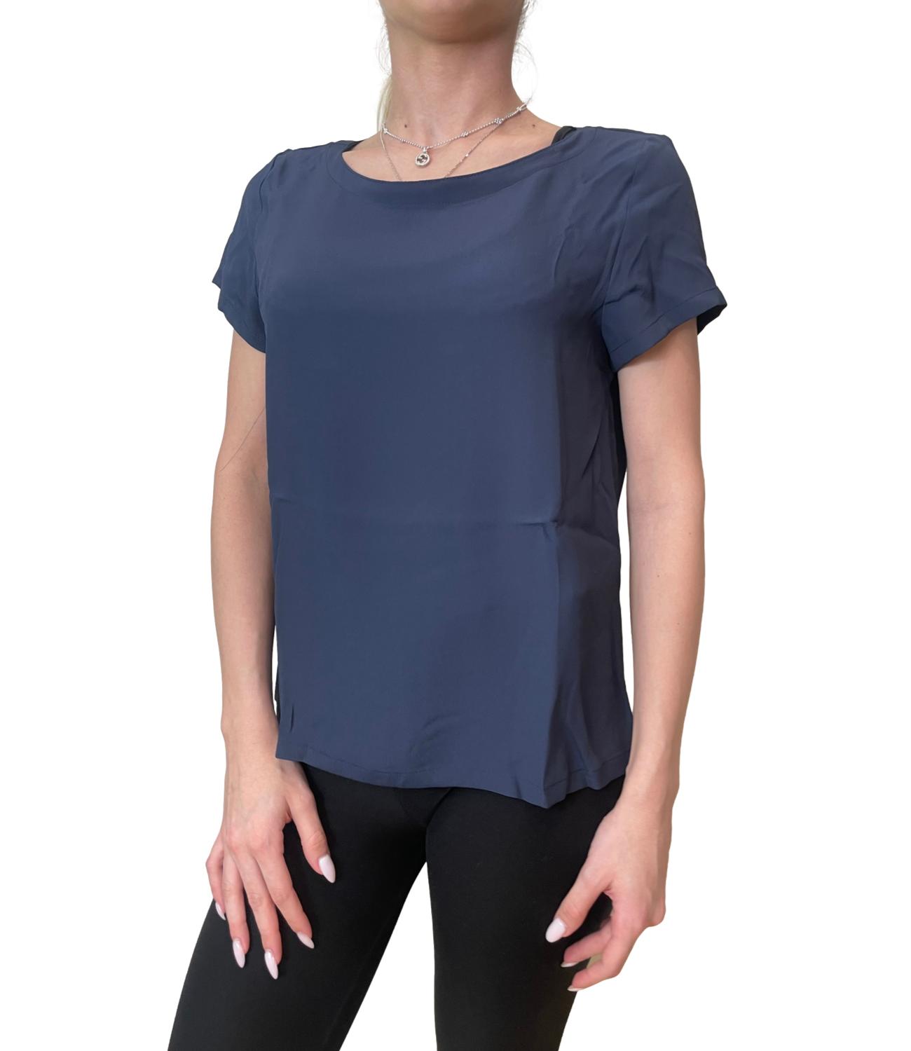Emme Marella Blusa Emmcartone Blu Donna