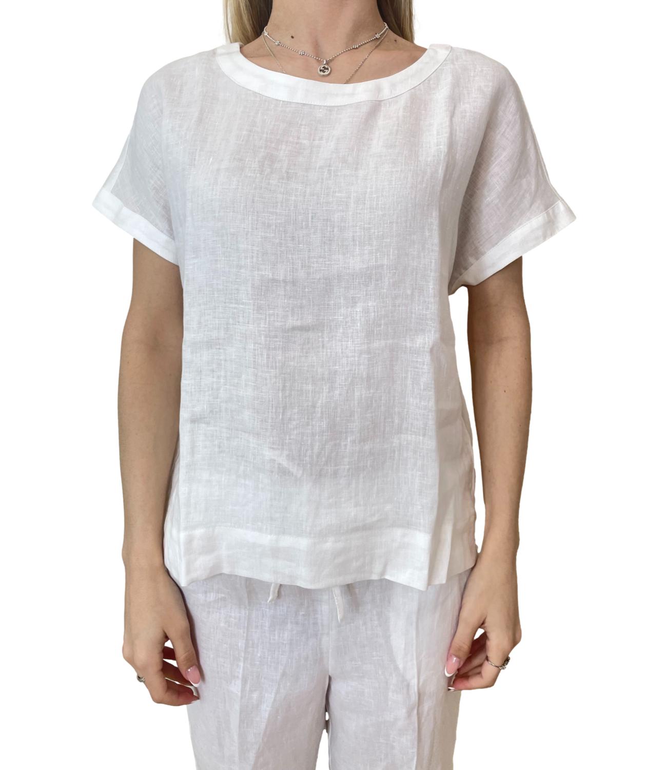 Emme Marella camicia Emmgeyser bianco donna