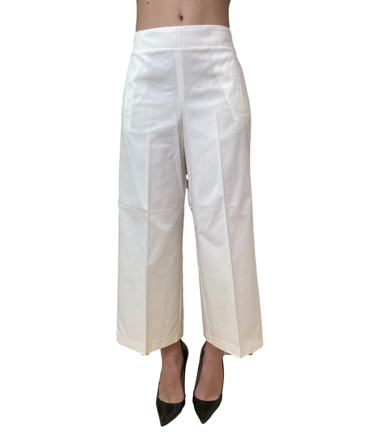 Emme Marella pantalone Emmdischi bianco donna