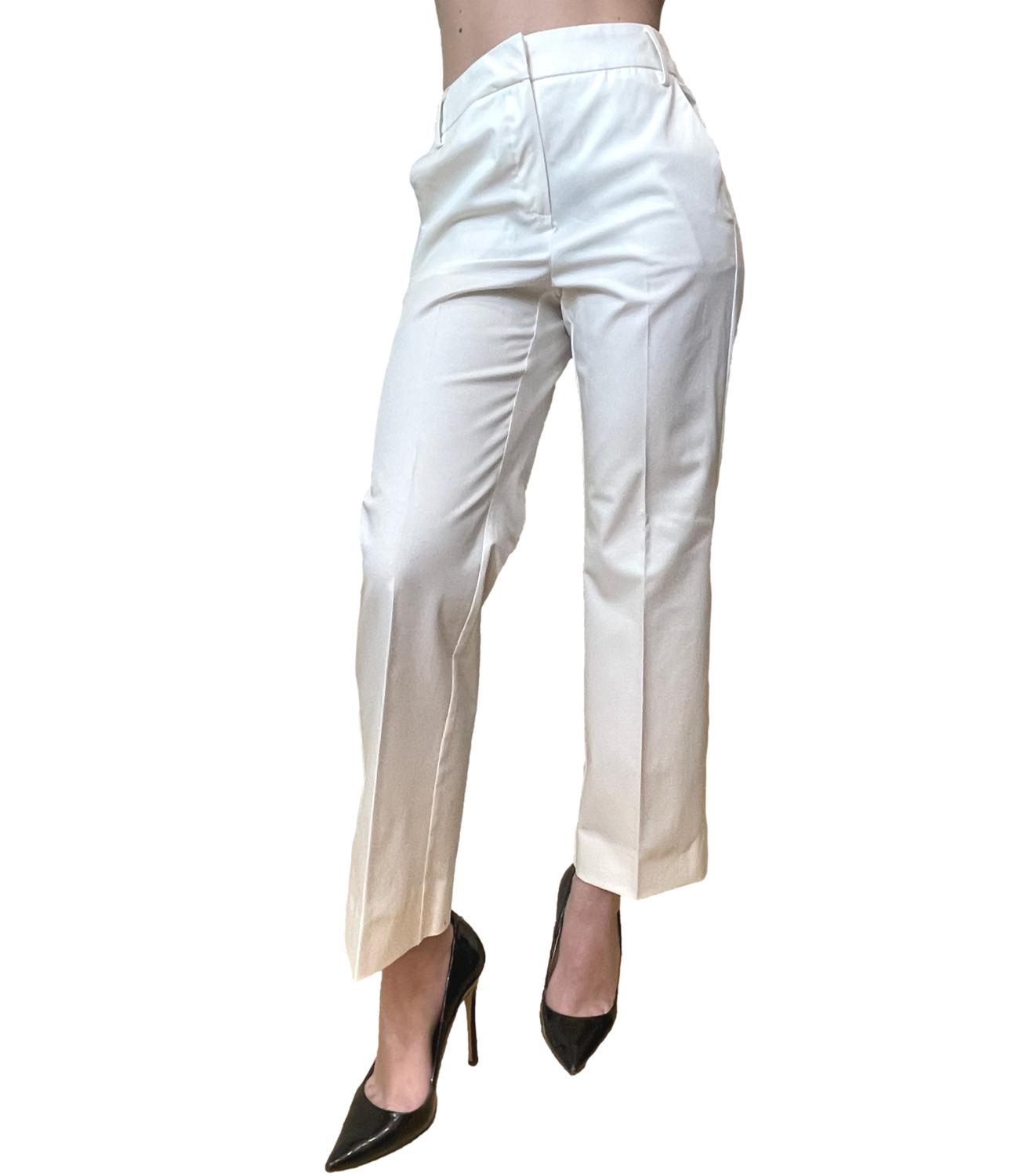 Emme Marella Pantalone EMMLEMBO Bianco Donna