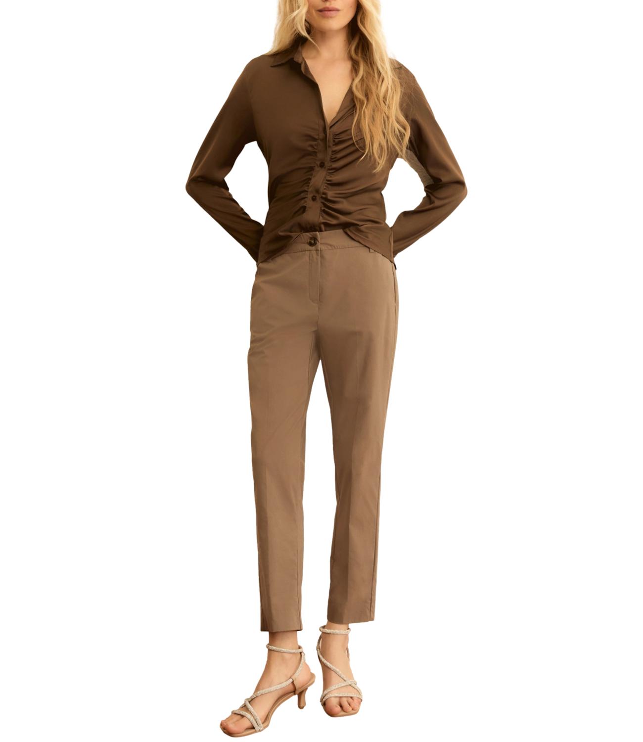 Emme Marella Pantalone Emmsvelto Tortora Donna
