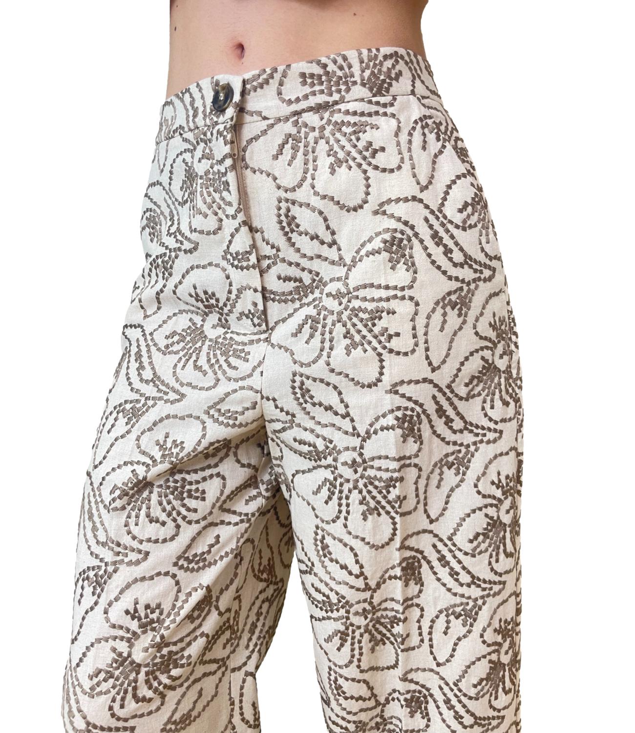 Emme Marella pantalone Emmtempra tortora donna