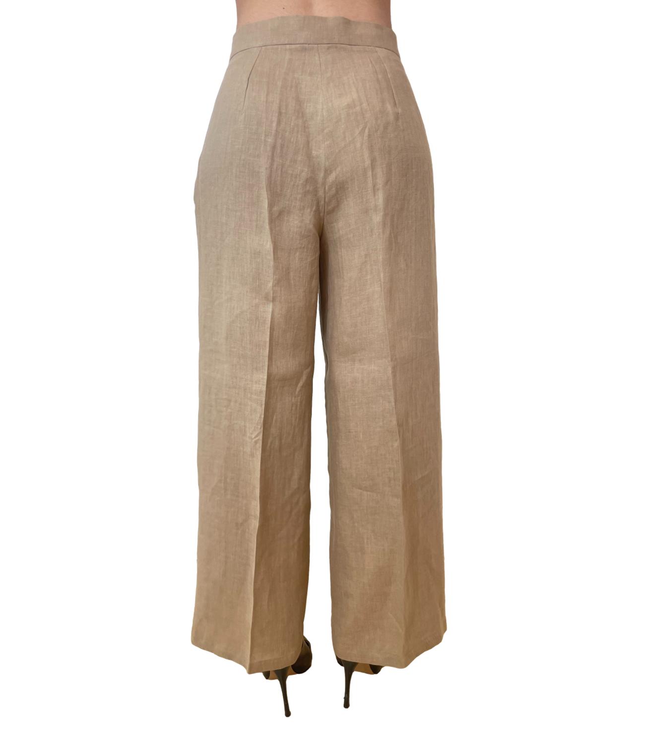 Emme Marella pantalone Emmclava ecru donna