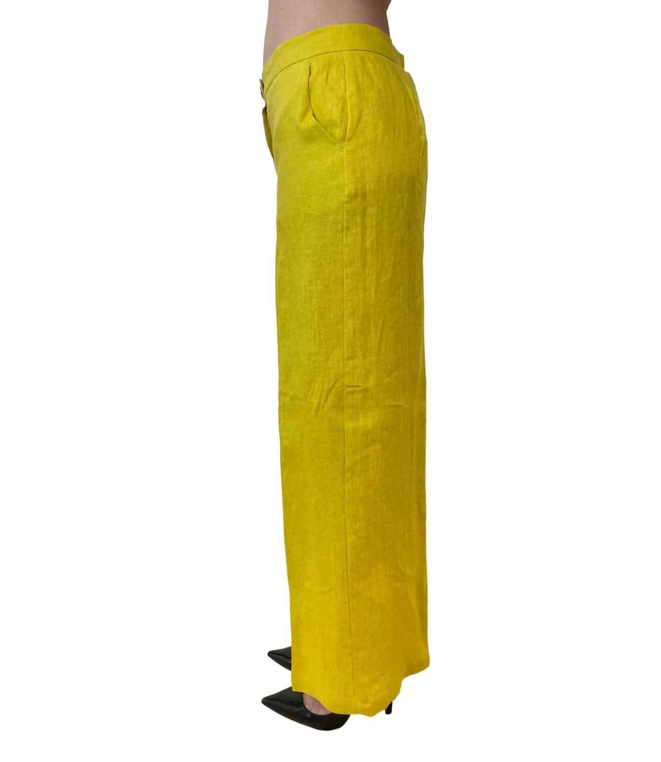 Emme Marella pantalone Emmclava senape donna