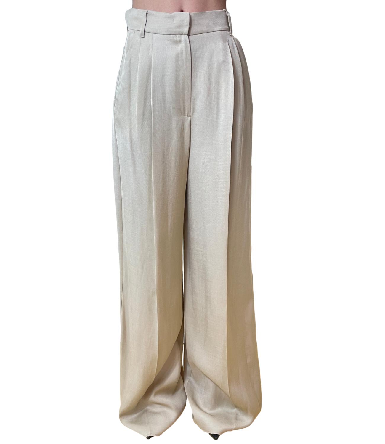 Emme Marella Pantalone Emmadito Beige Donna
