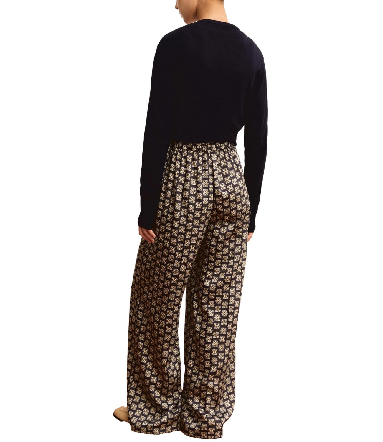 Emme Marella Pantaloni Emmbaobab Blu Donna