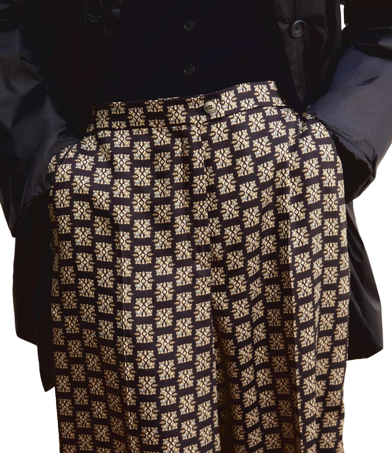 Emme Marella Pantaloni Emmbaobab Blu Donna