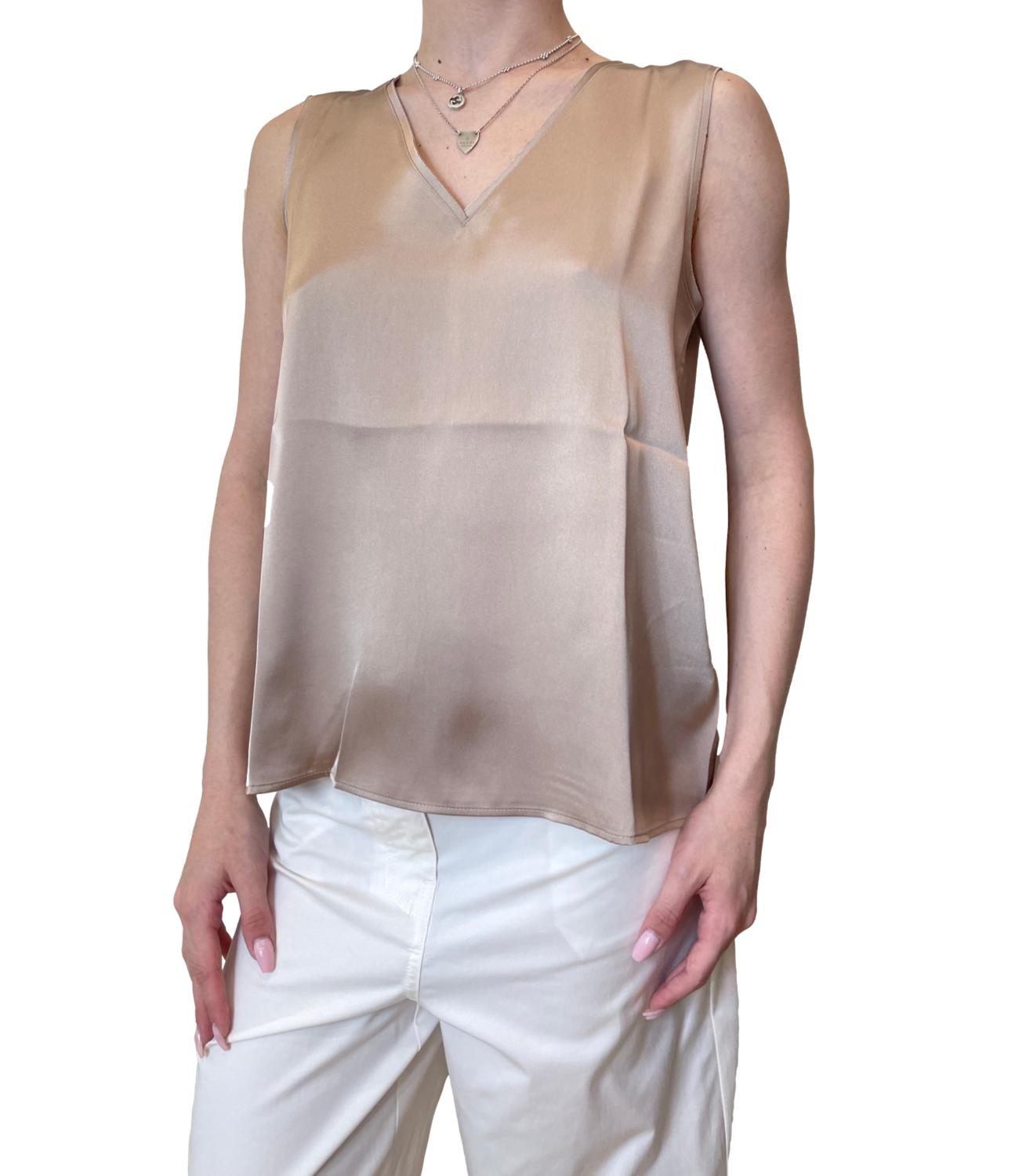 Emme Marella Top Emmcottage Beige Donna