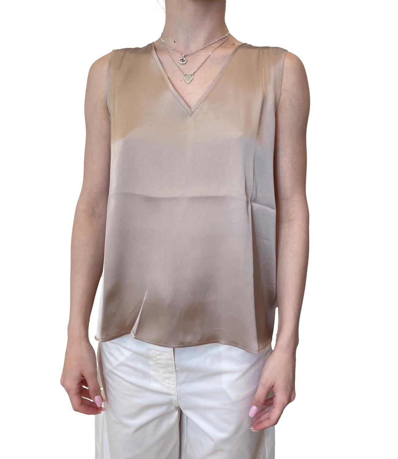 Emme Marella Top Emmcottage Beige Donna