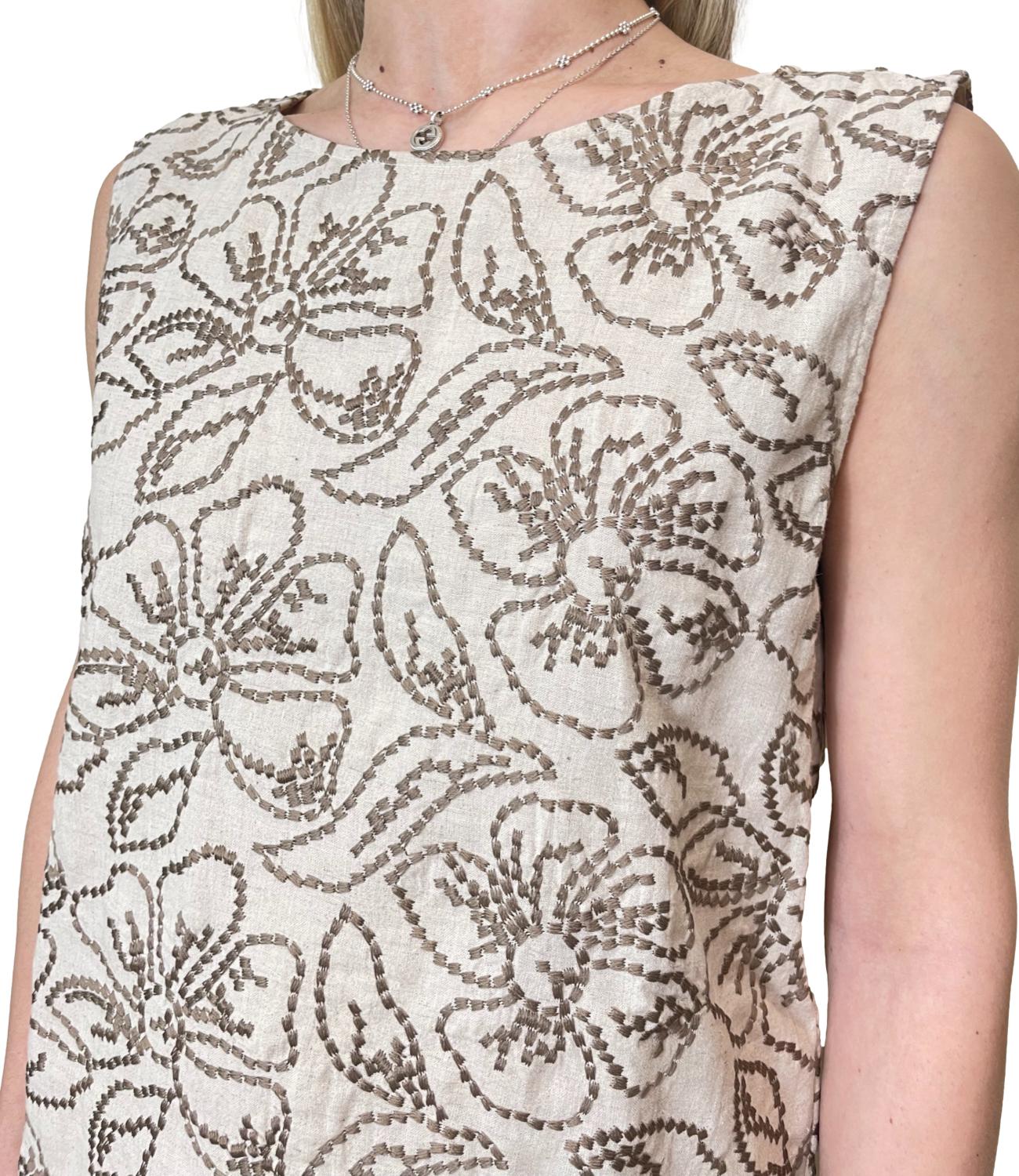 Emme Marella Top Emmvetro Tortora Donna