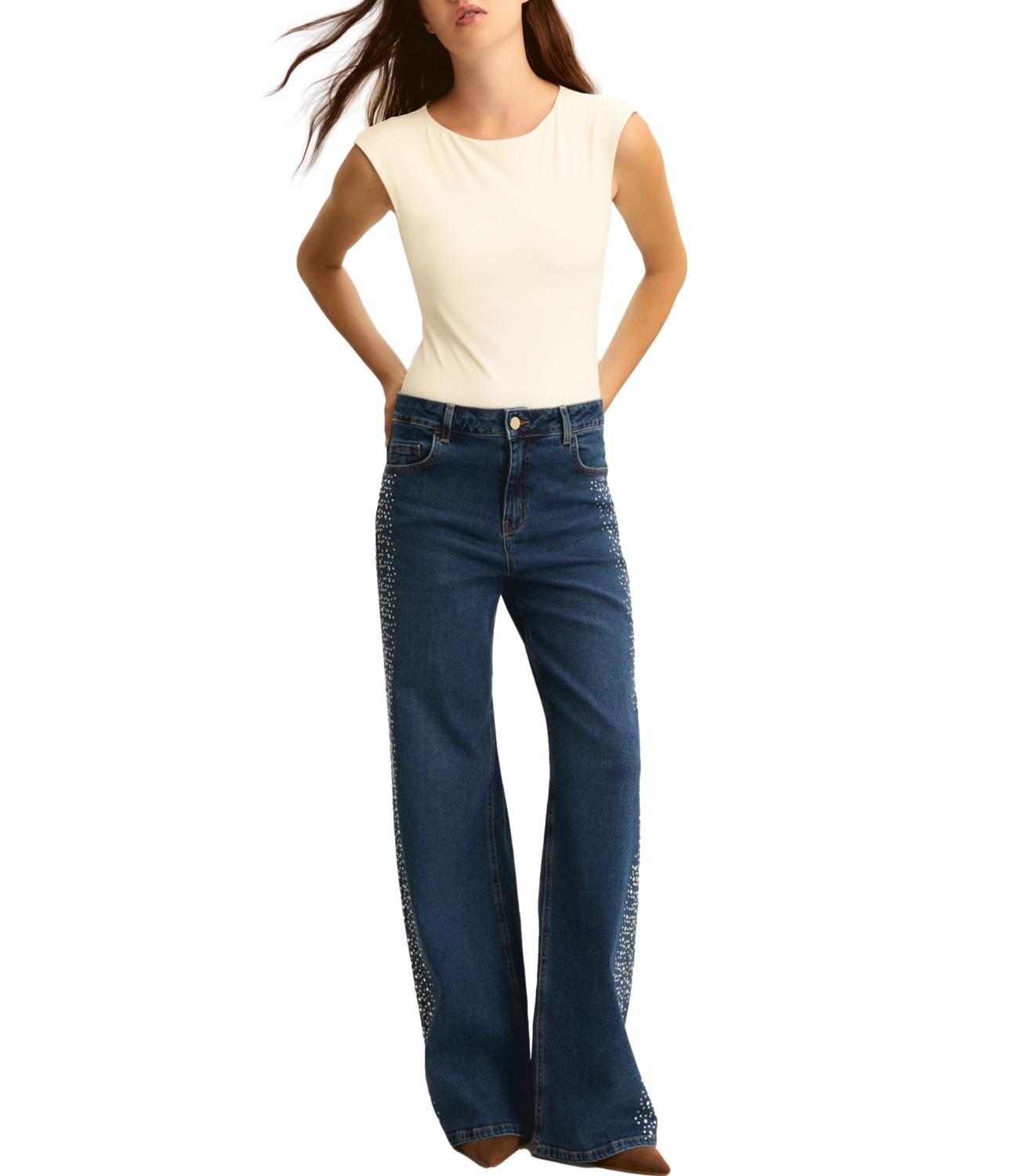 Emme Marella Body Emmvigile Bianco Lana Donna
