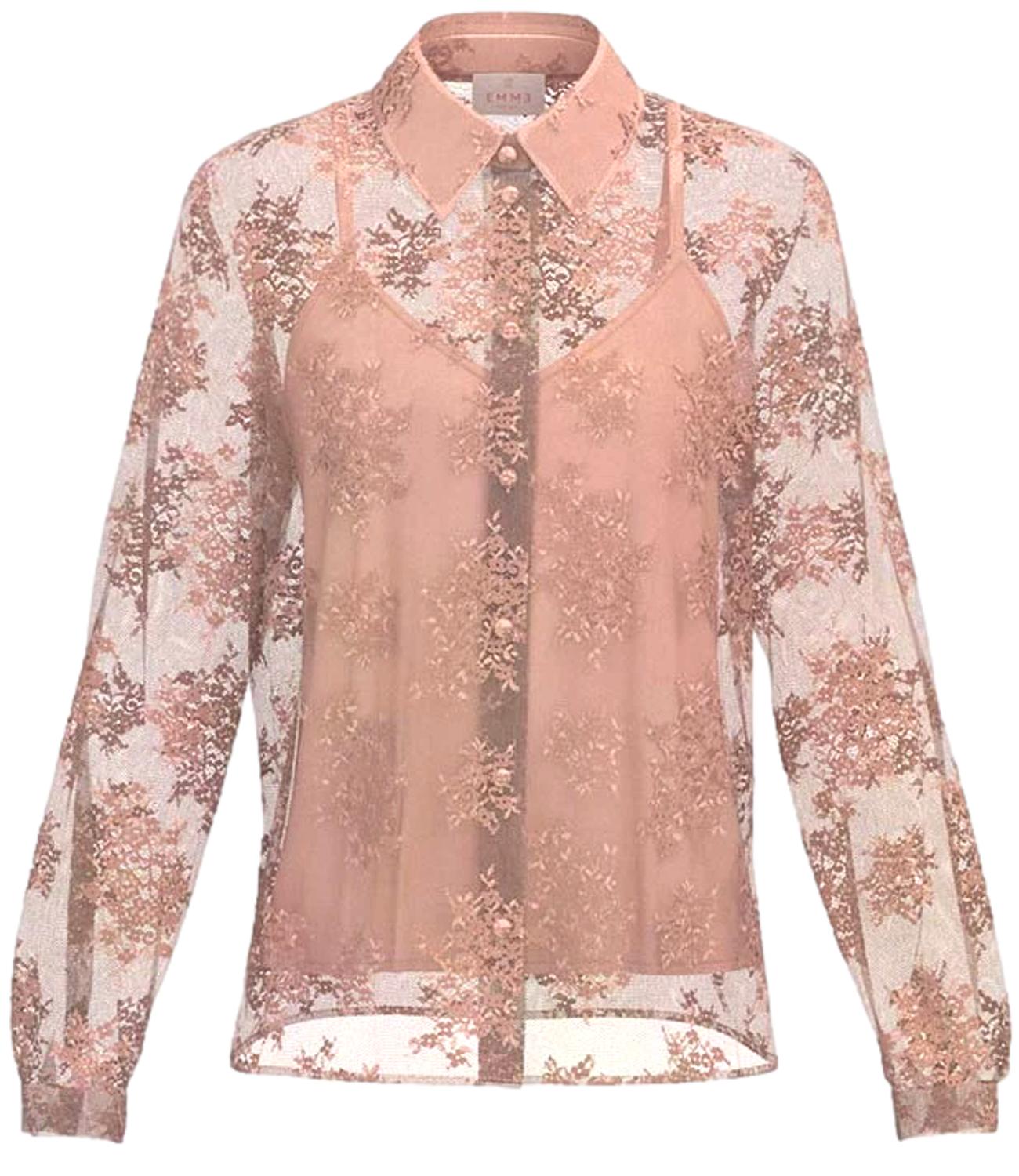 Emme Marella Polo Camicia Emmstrano Malva Donna
