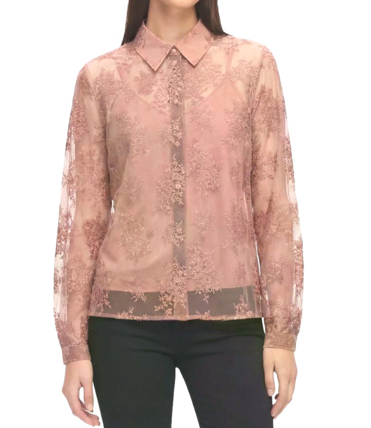 Emme Marella Polo Camicia Emmstrano Malva Donna