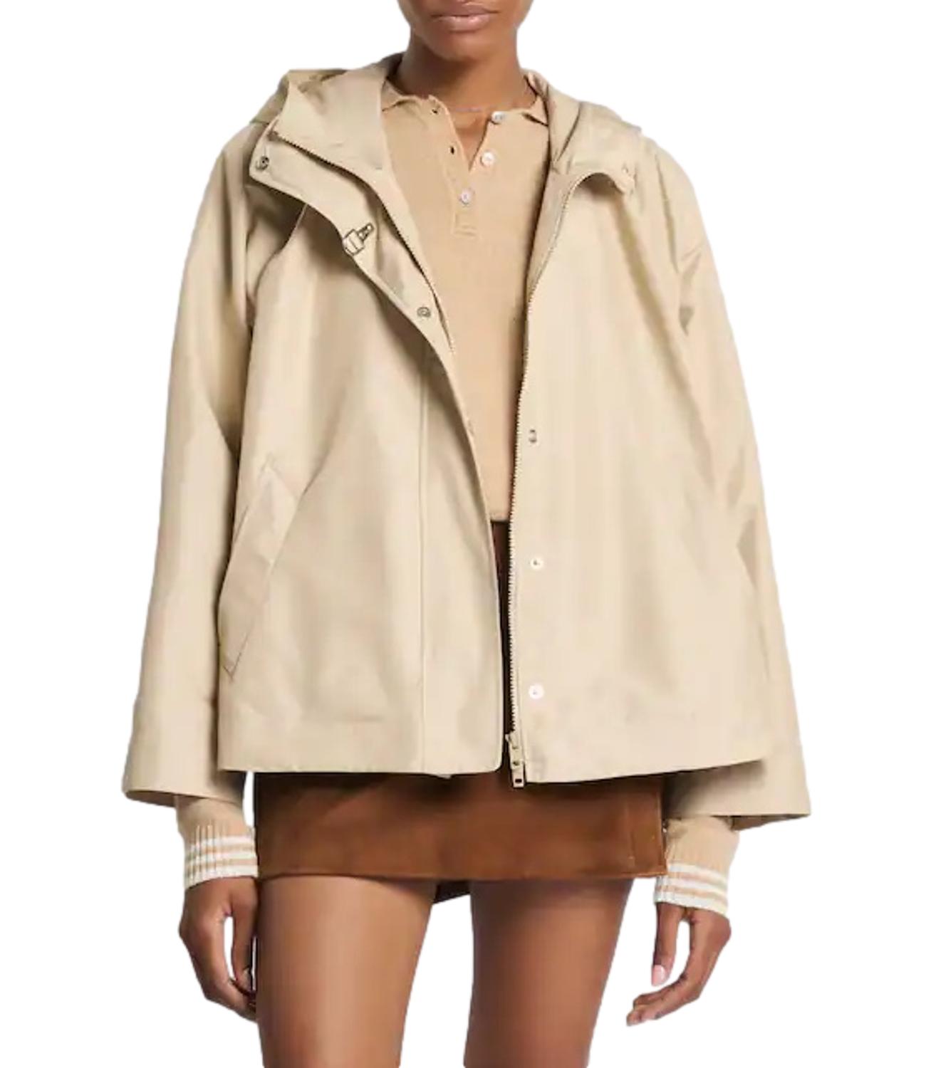 Fay Parka Corto in Popeline Tecnico beige donna