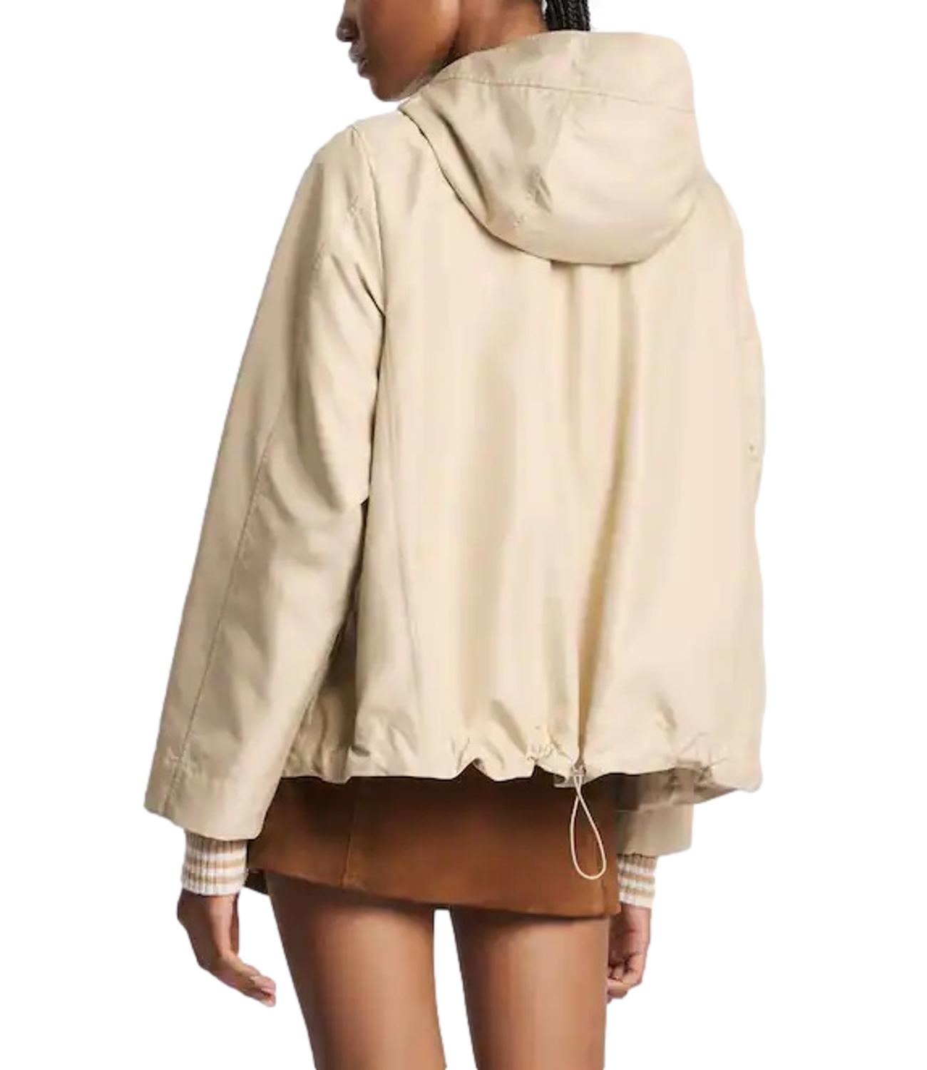 Fay Parka Corto in Popeline Tecnico beige donna
