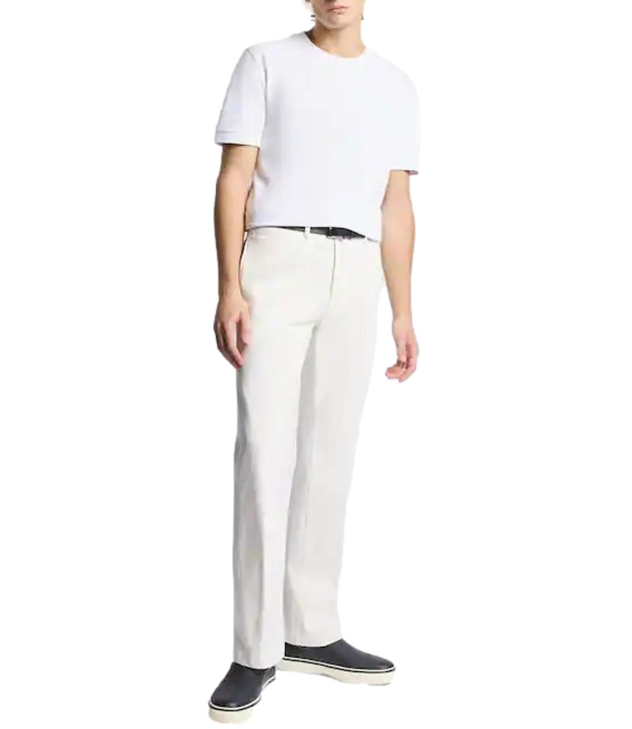 Fay T-shirt in Piquet di Cotone bianco uomo