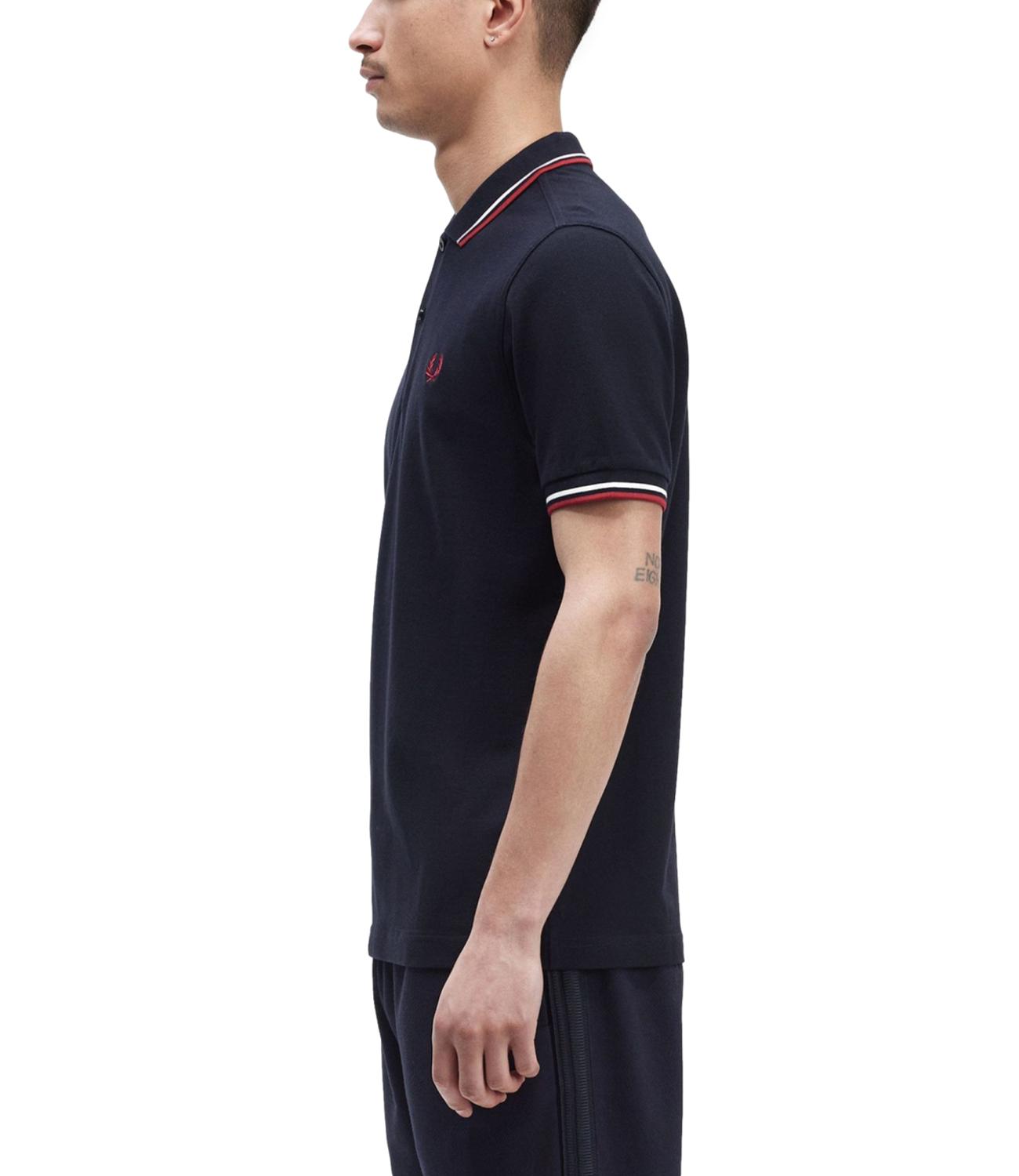 Fred Perry Polo da Uomo - Blu - M3600