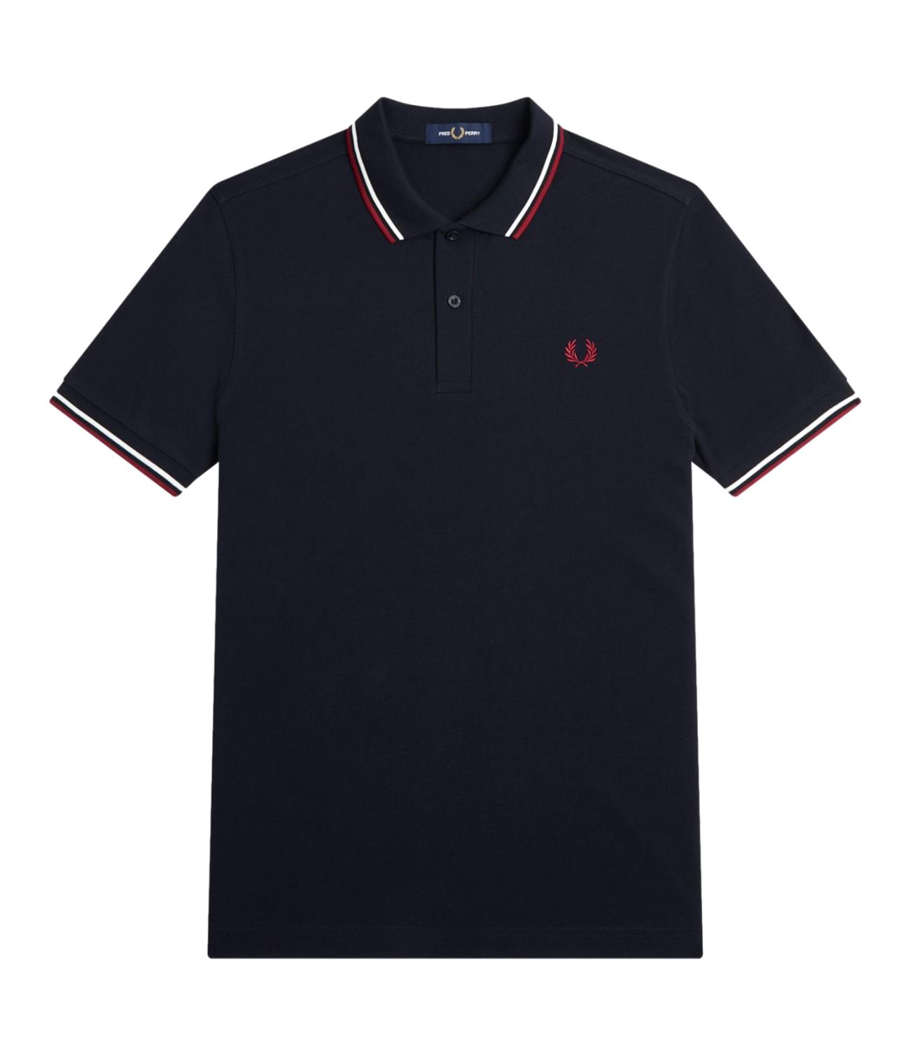 Fred Perry Polo da Uomo - Blu - M3600