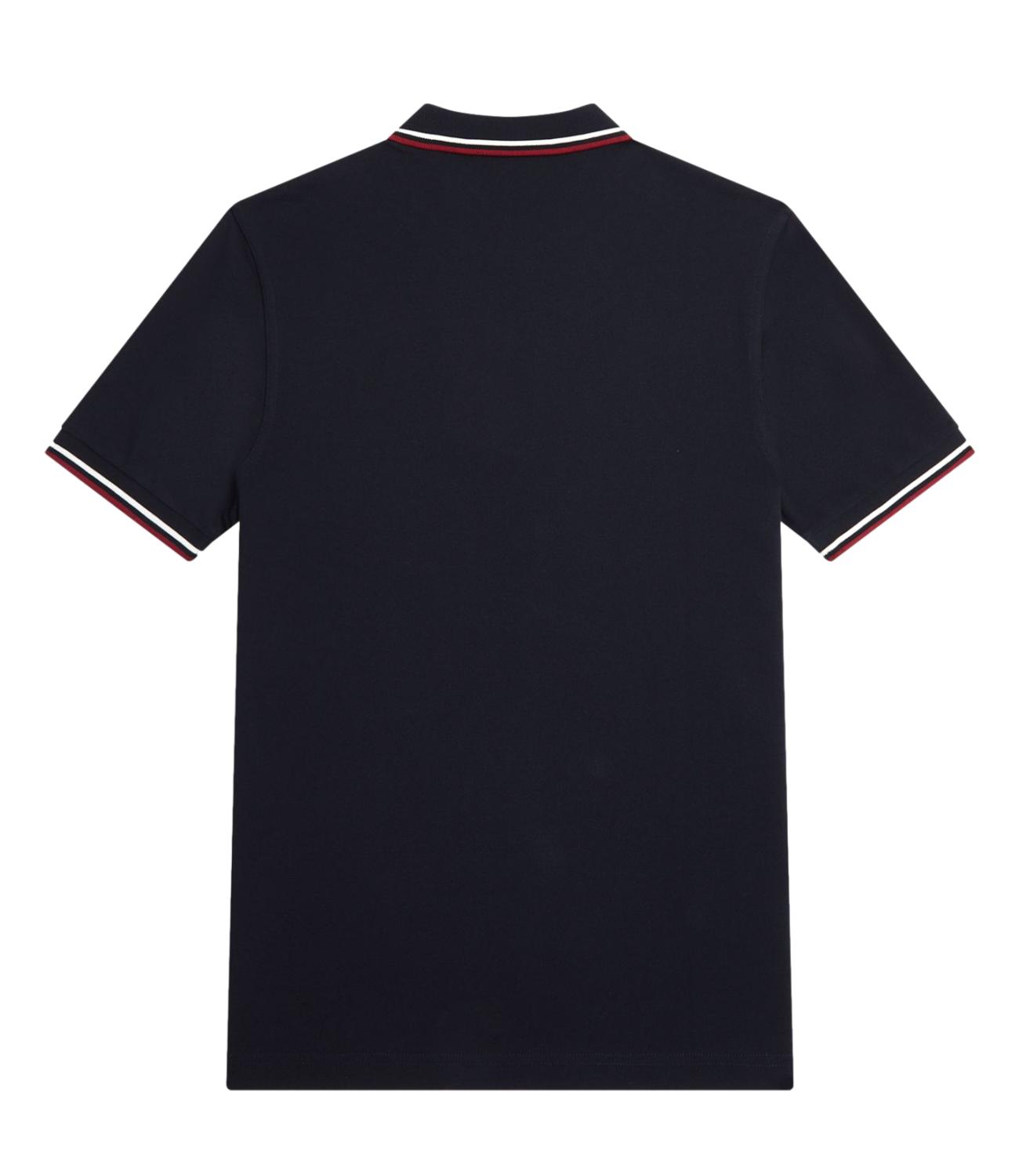 Fred Perry Polo da Uomo - Blu - M3600