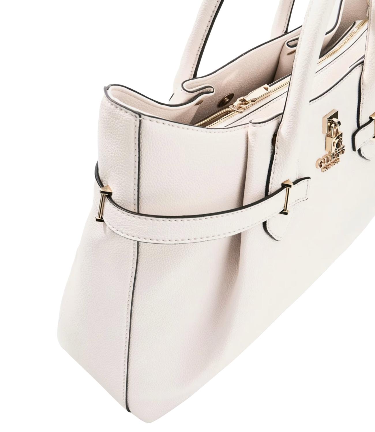 GUESS borsa Yesba Girlfriend Satchel bianca donna