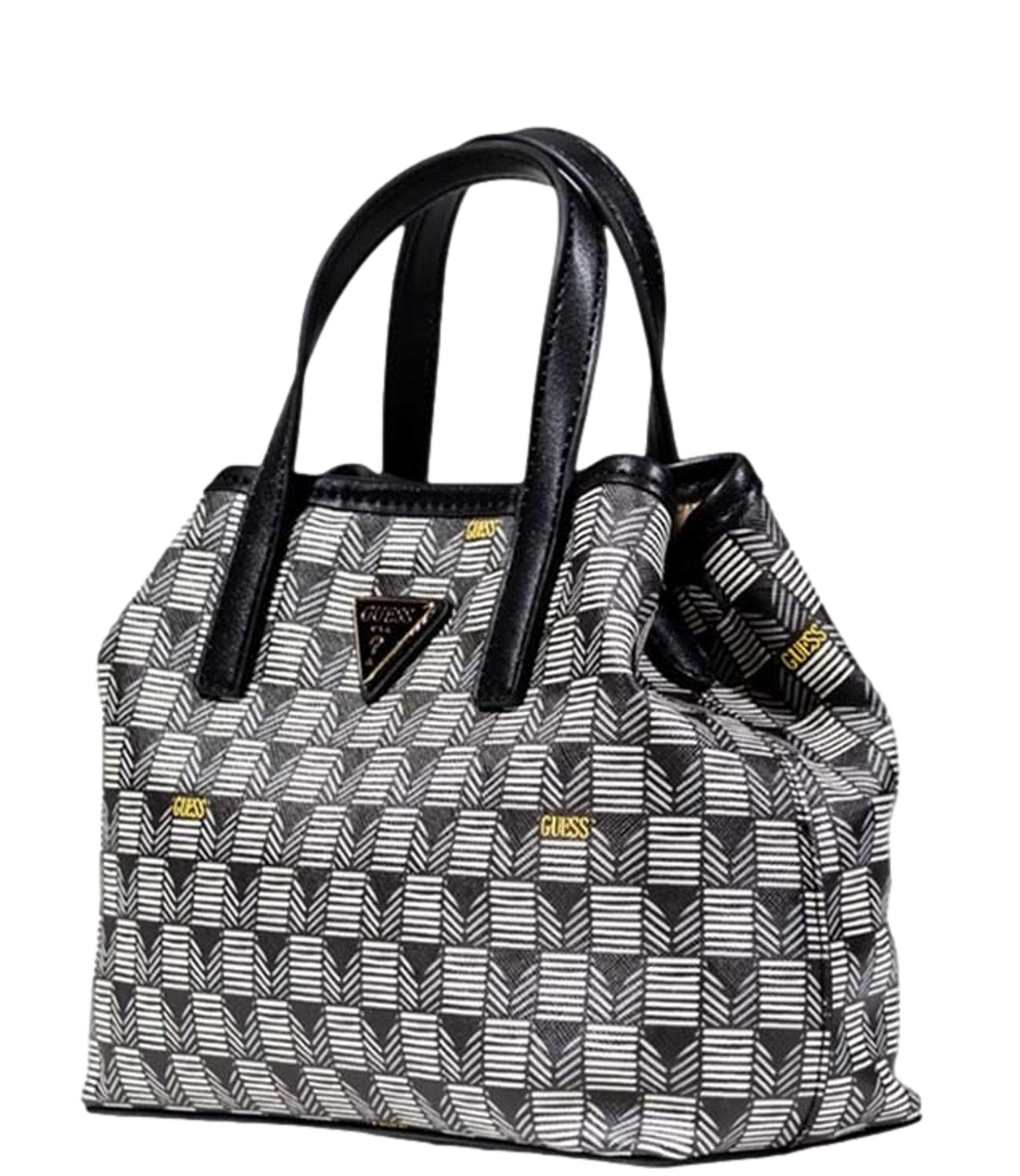 Guess Borsa Mini G Wave II Black Donna
