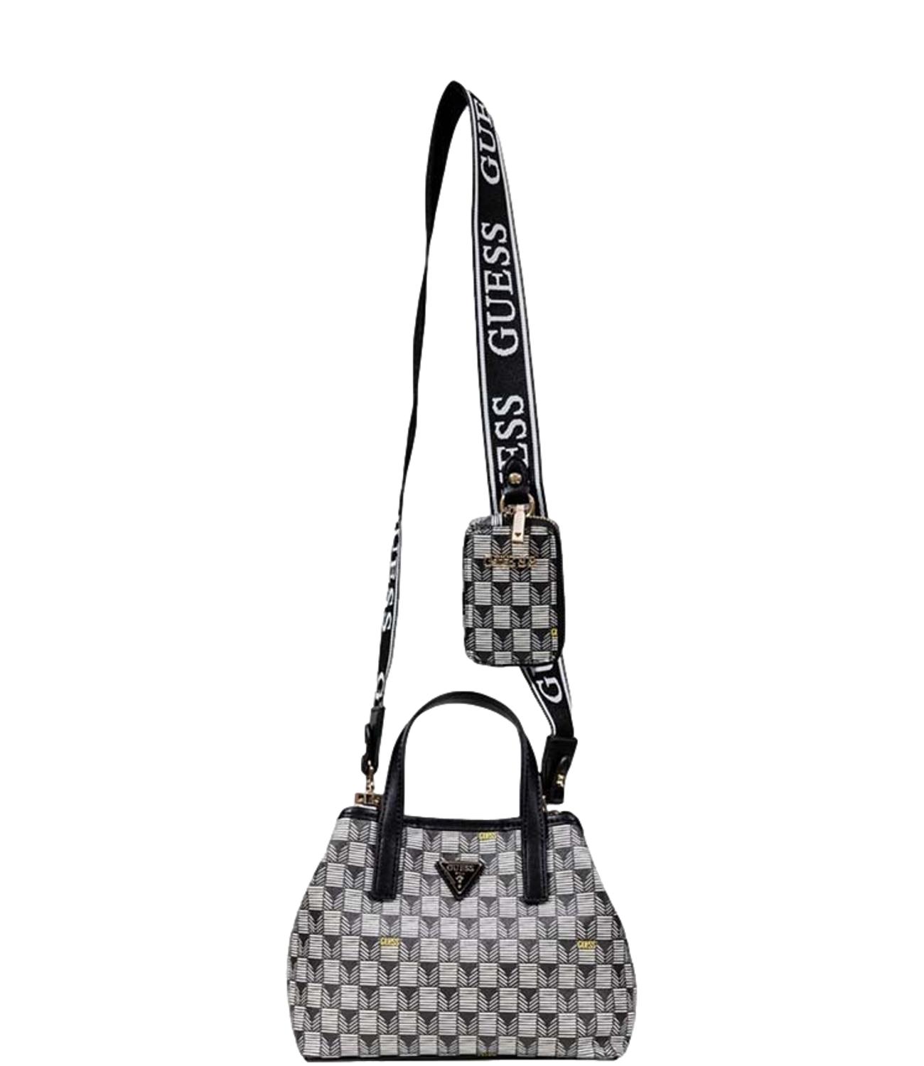 Guess Borsa Mini G Wave II Black Donna