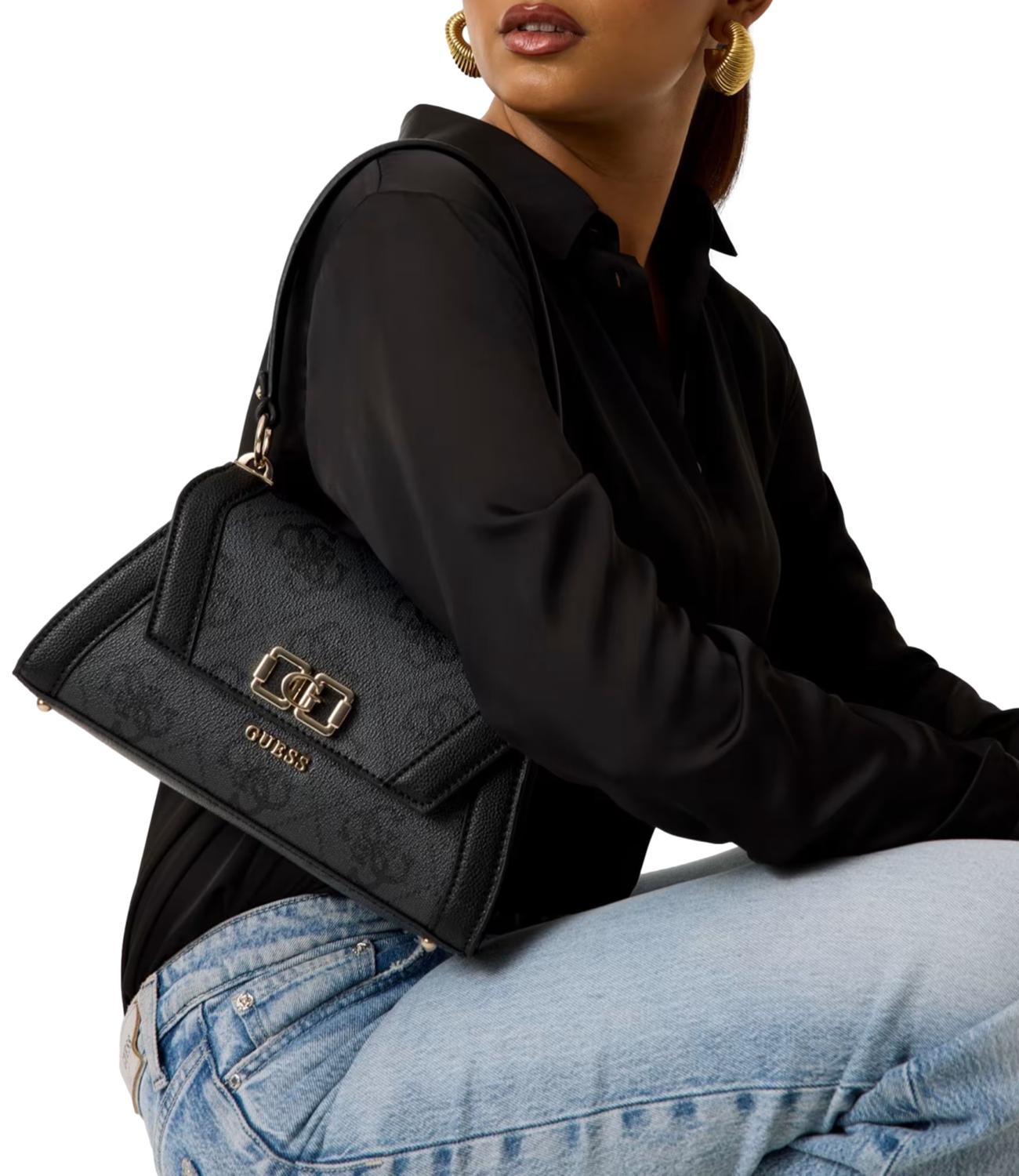 Guess Borsa a spalla Karnilla Nera Donna