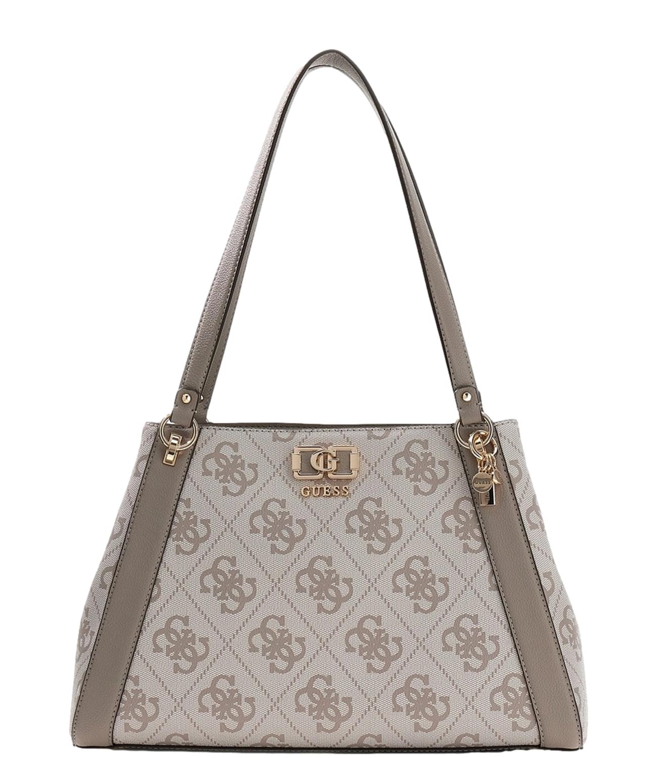 Guess Borsa Shopper Karnilla Dark Taupe Donna