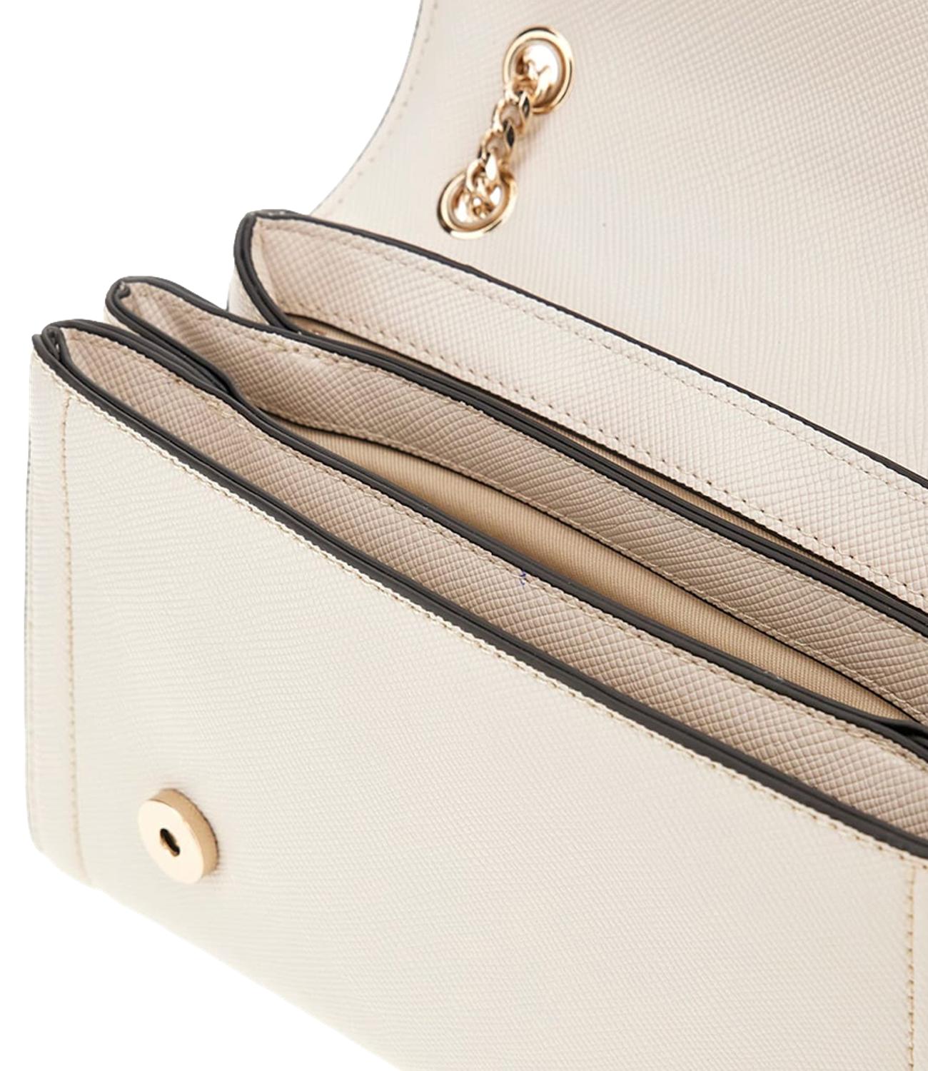 Guess Borsa Mini Tracolla Noelle Bianco Donna