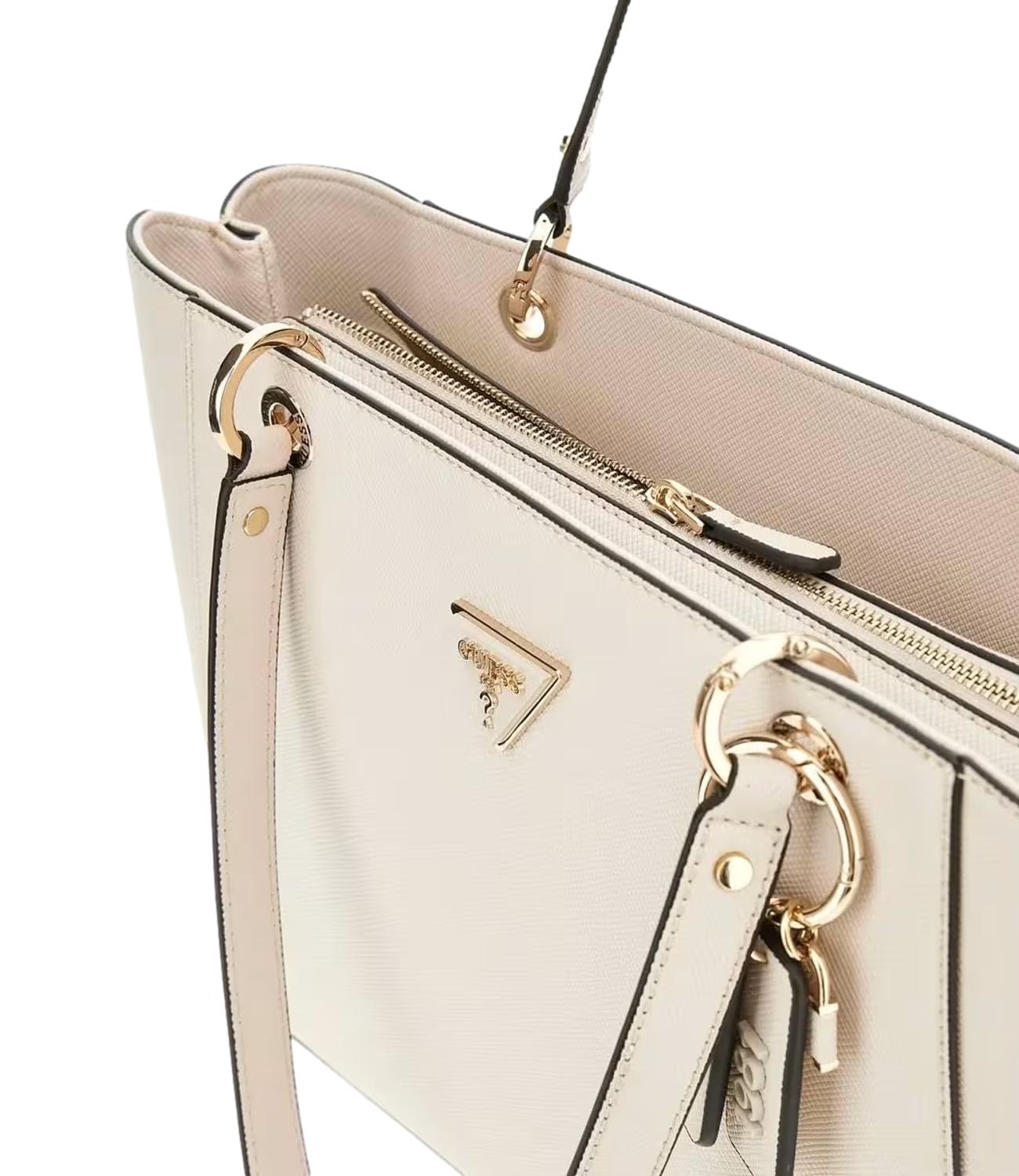 Guess Borsa Shopper Noelle Bone Donna