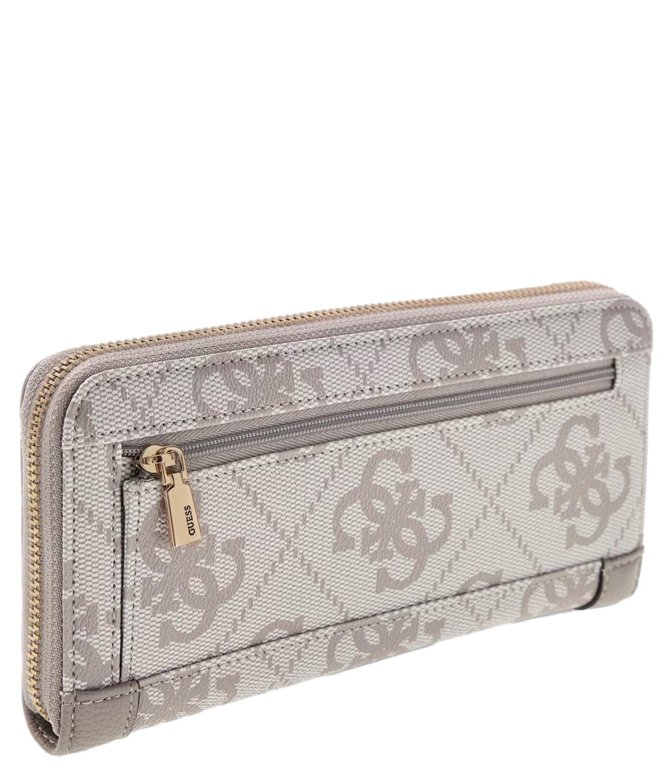Guess Portafoglio Maxi Dark Taupe Donna