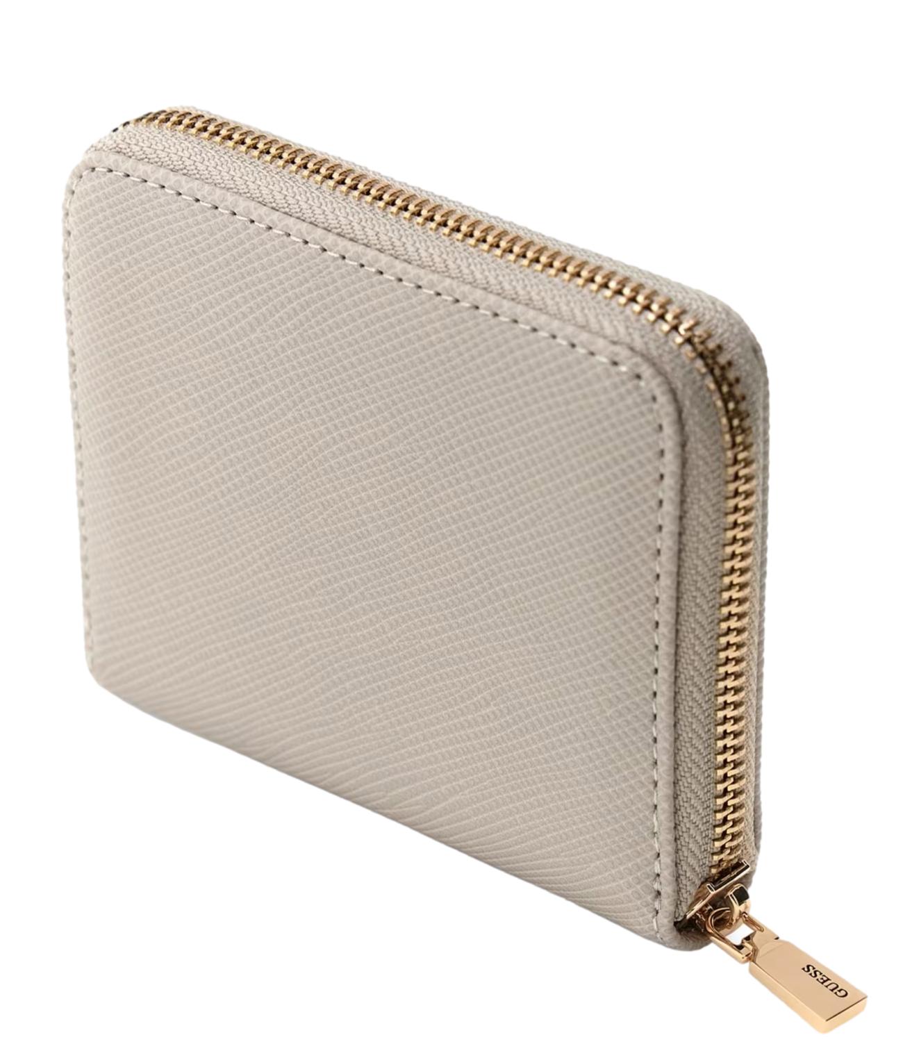 Guess Portafoglio Mini Laurel Beige Donna