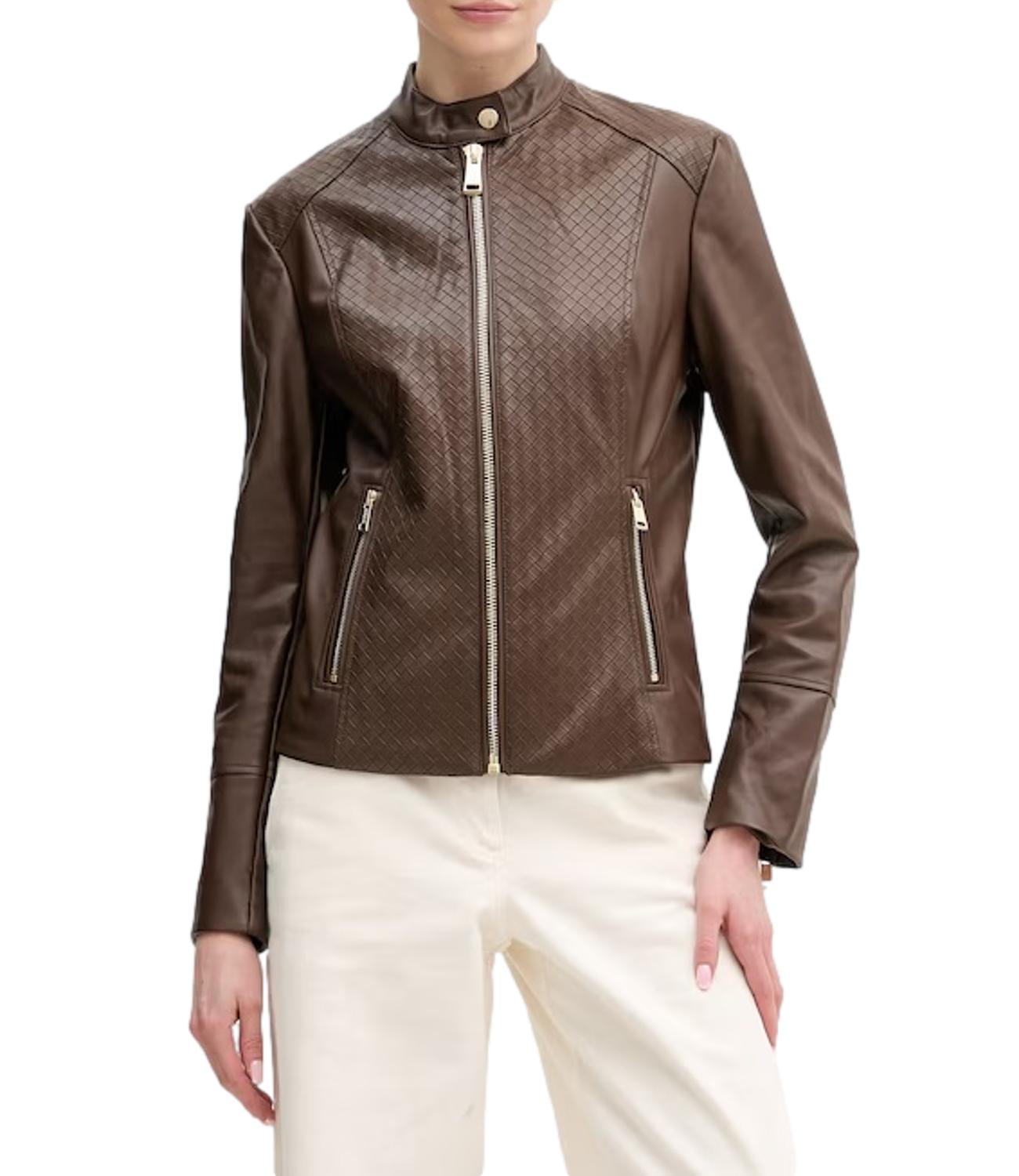 Guess giacca marrone donna