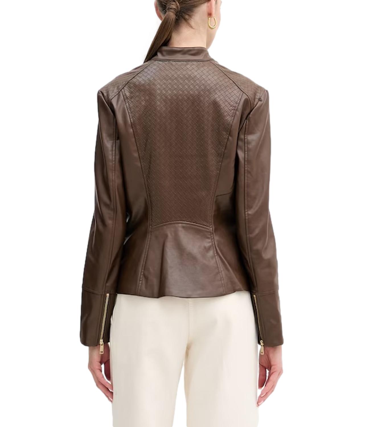 Guess giacca marrone donna