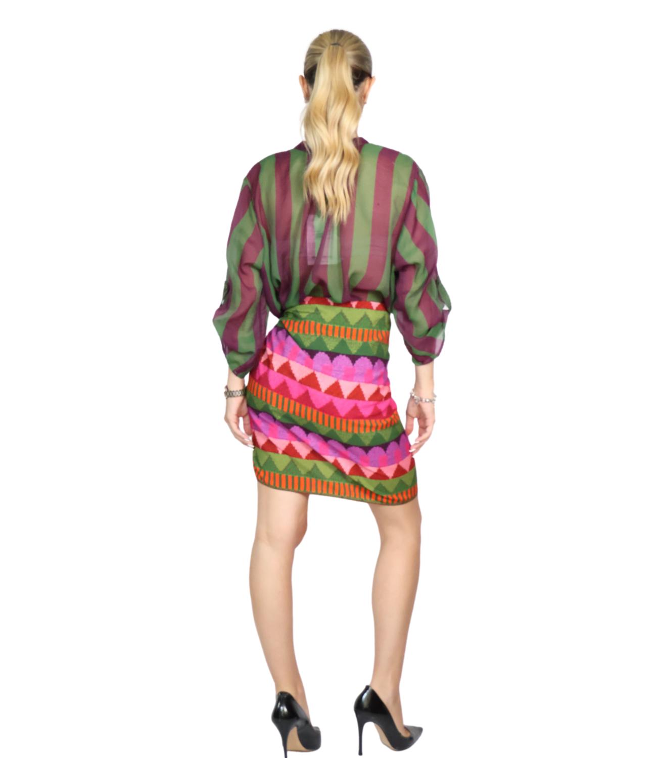 Have One Camicia da Donna - Riga Carta Da Zucchero/cuoio - CvS-Q422