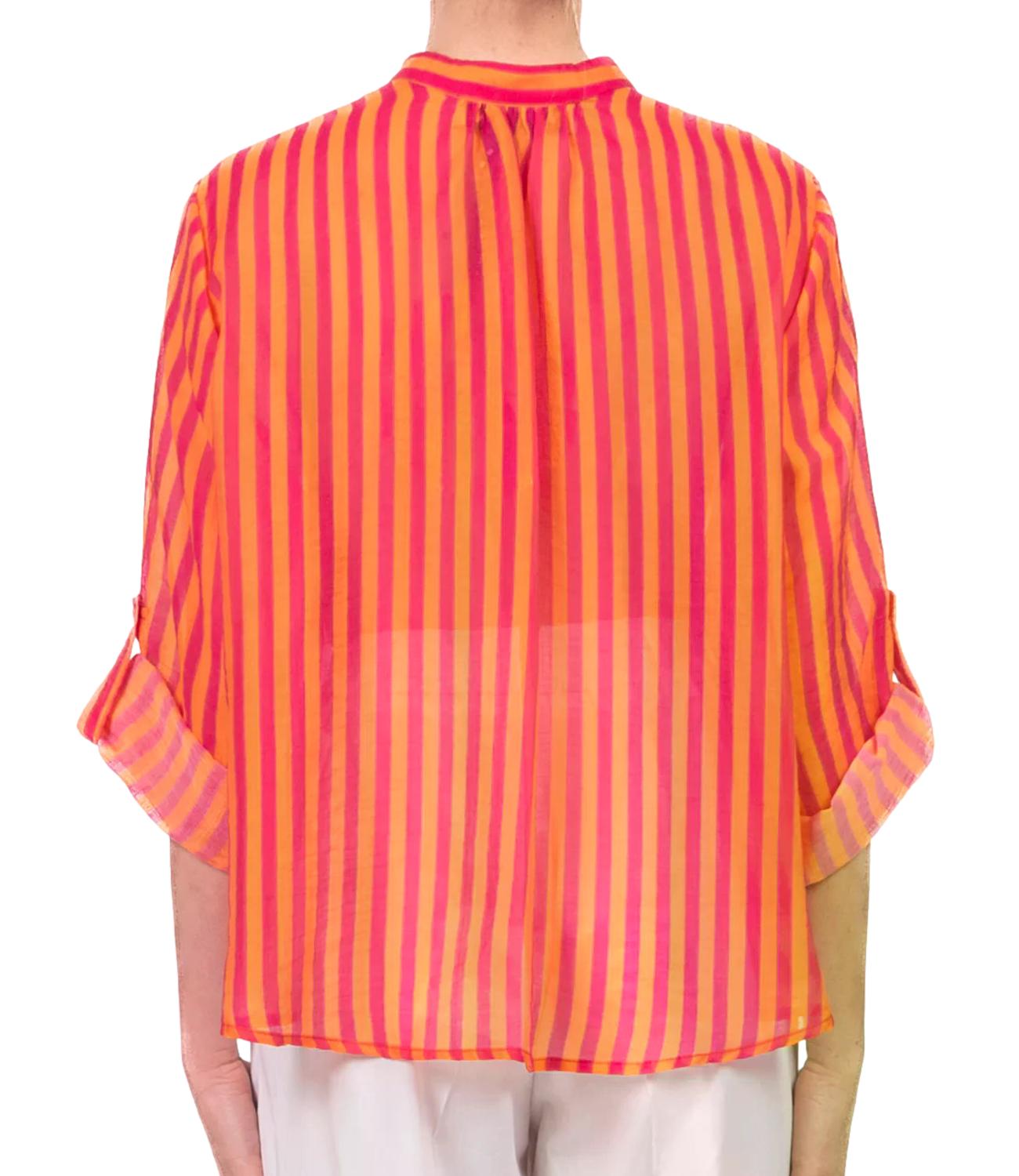 Have One Camicia da Donna - Riga Arancio/fuxia - CvS-Q423