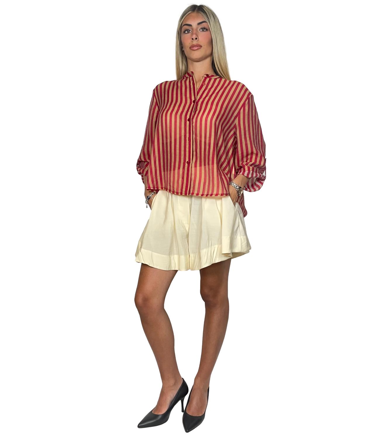 Have One Camicia da Donna - Riga India/sabbia - CvS-Q423